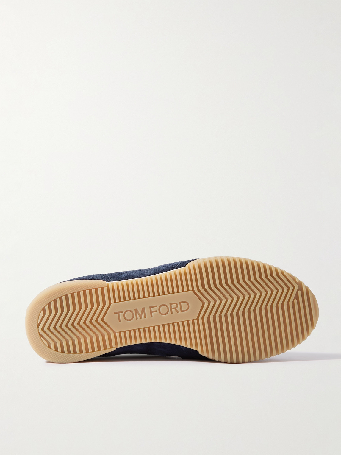 Shop Tom Ford Jackson Suede Sneakers In Blue