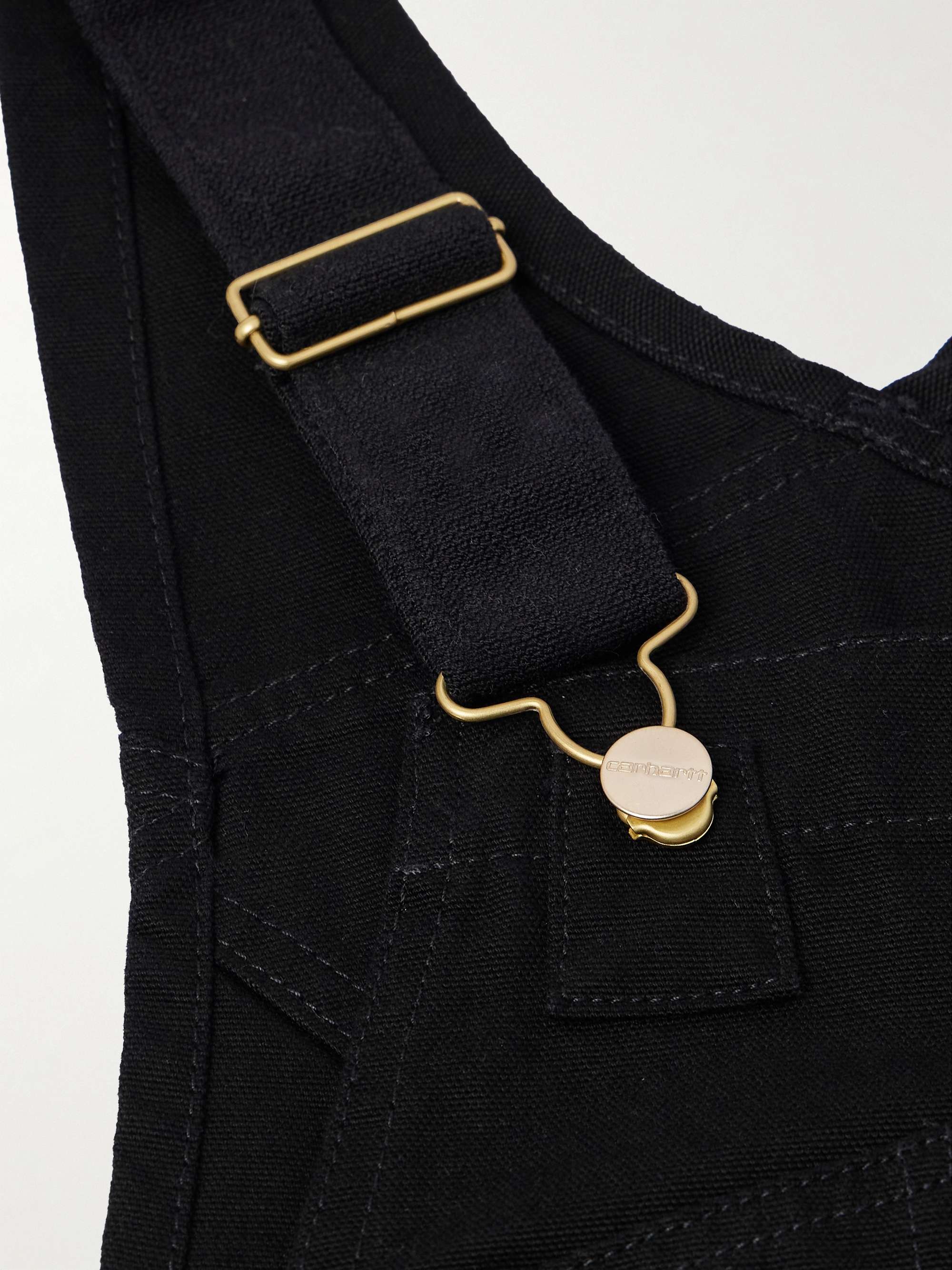 CARHARTT WIP Organic Cotton-Canvas Overalls