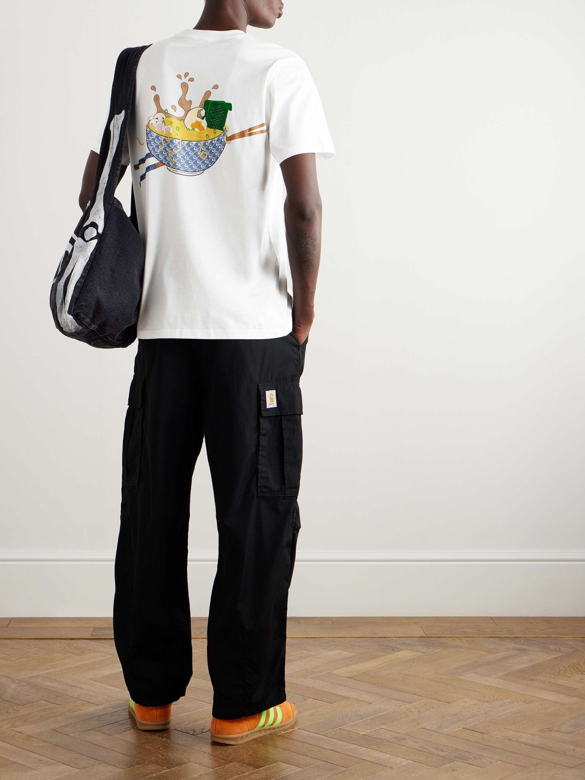 CARHARTT WIP Noodle Soup Logo-Print Organic Cotton-Jersey T