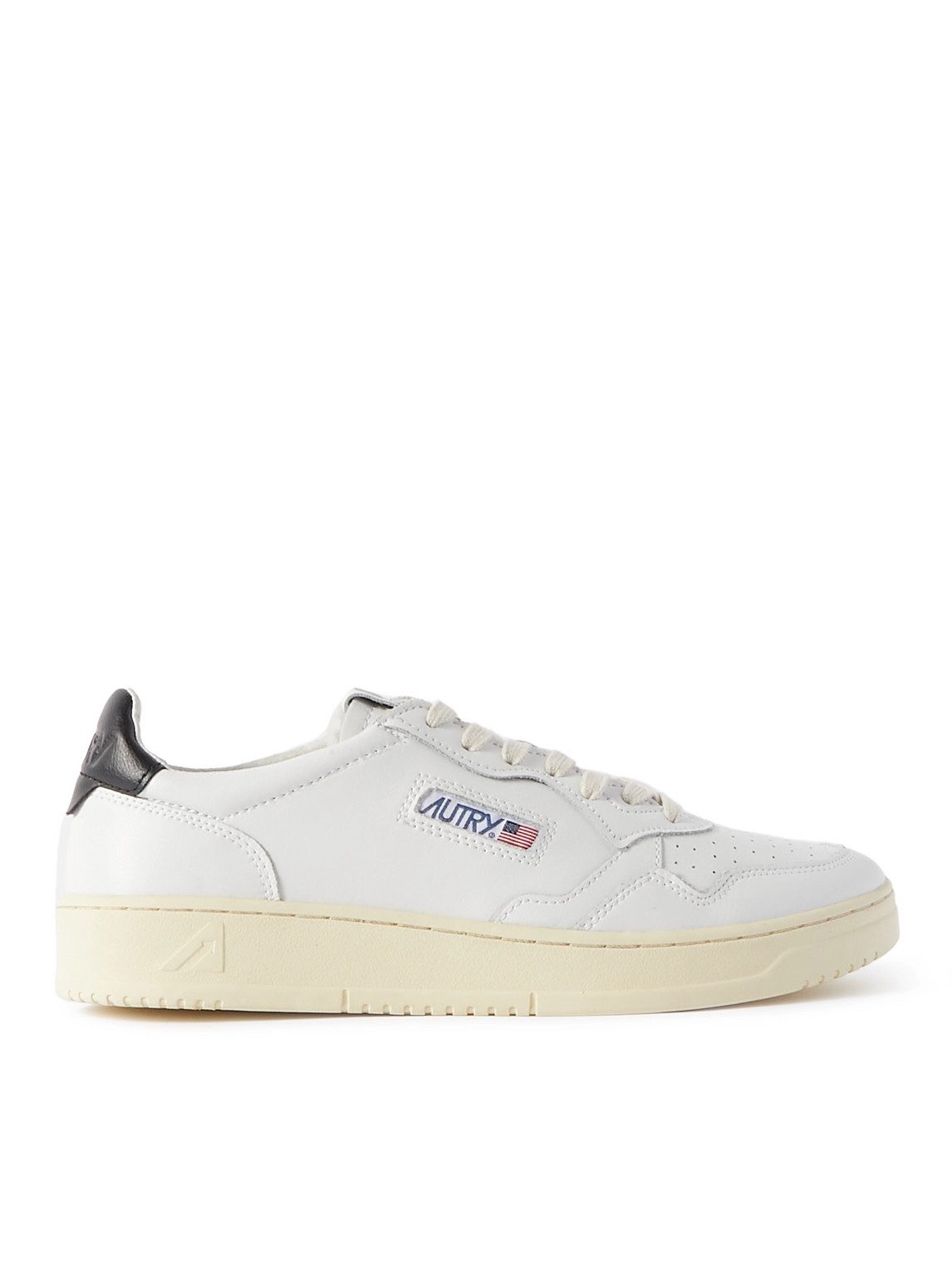 Autry Leather Medalist Low-top Sneakers In White