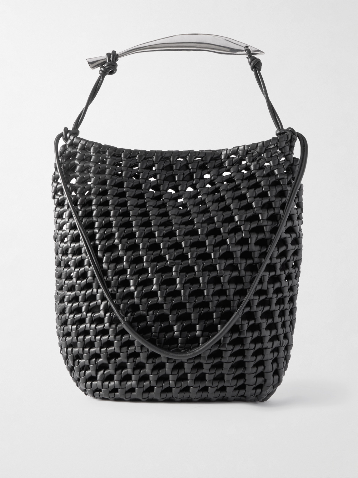 Bottega Veneta Sardine Embellished Intrecciato Woven Leather Tote Bag - Men