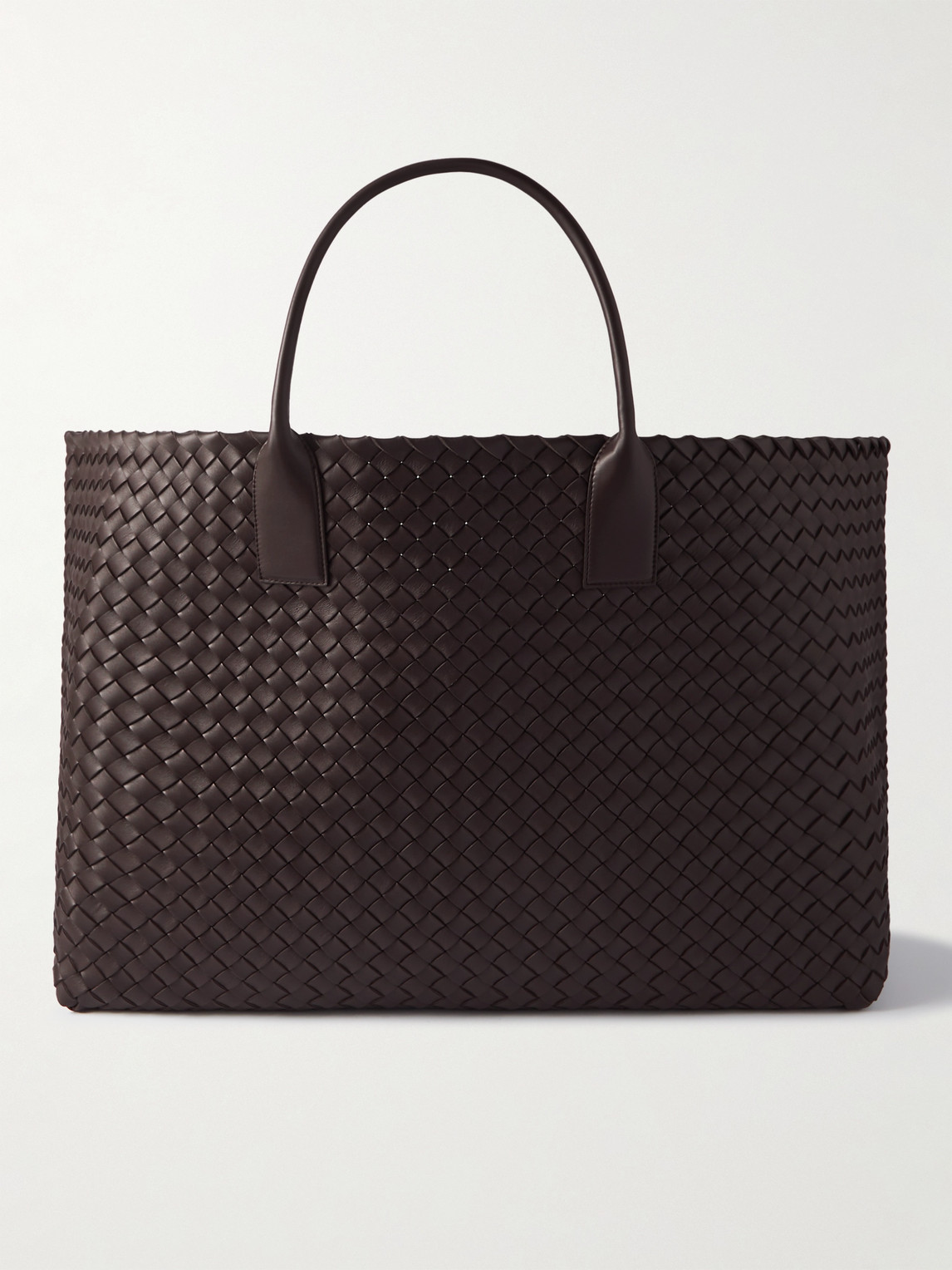 Bottega Veneta Intrecciato Cabat Large Leather Tote Bag - Men