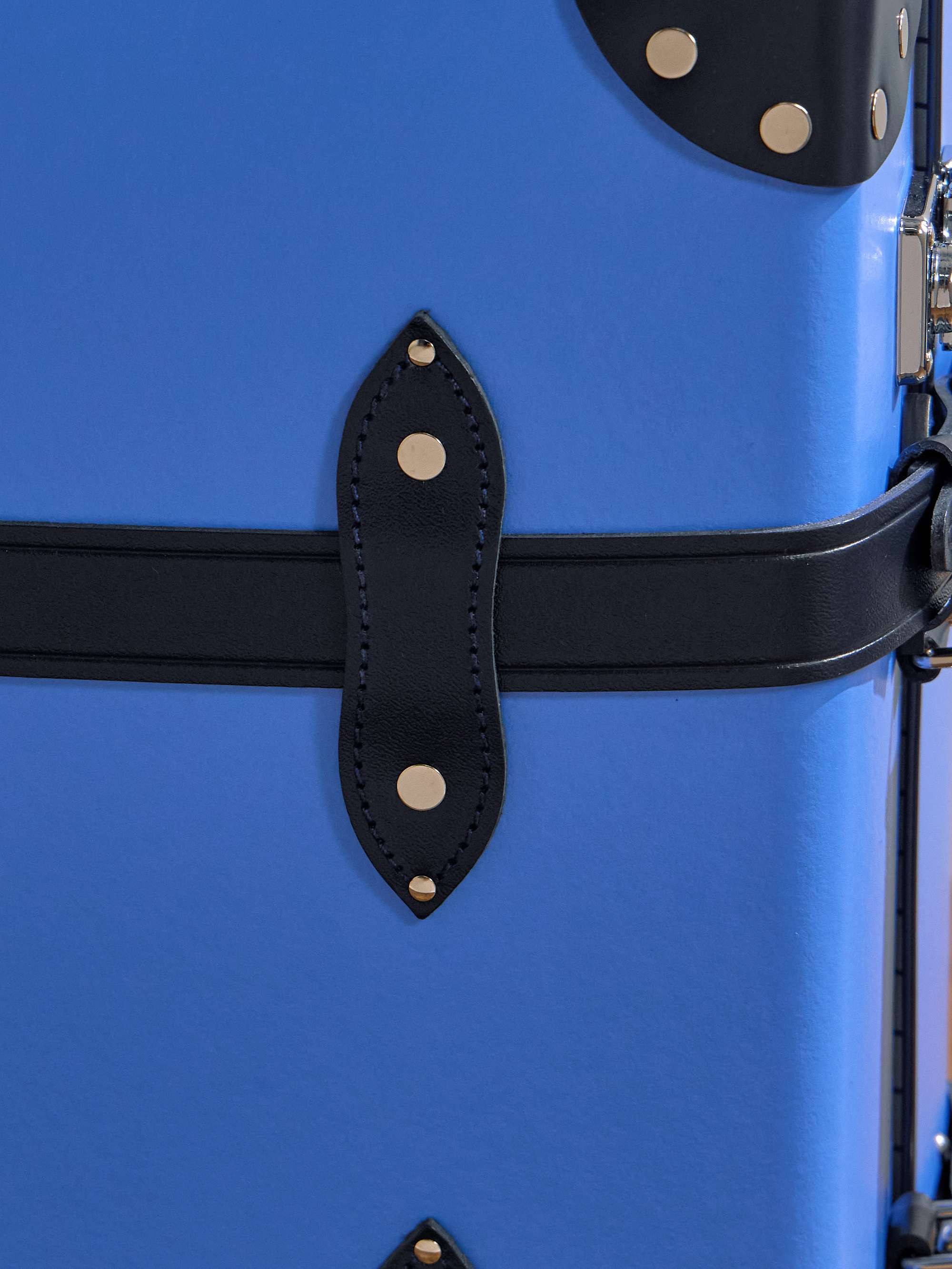 GLOBE-TROTTER Centenary Leather-Trimmed Carry-On Suitcase GLOBE-TROTTER Centenary Leather-Trimmed Carry-On Suitcase