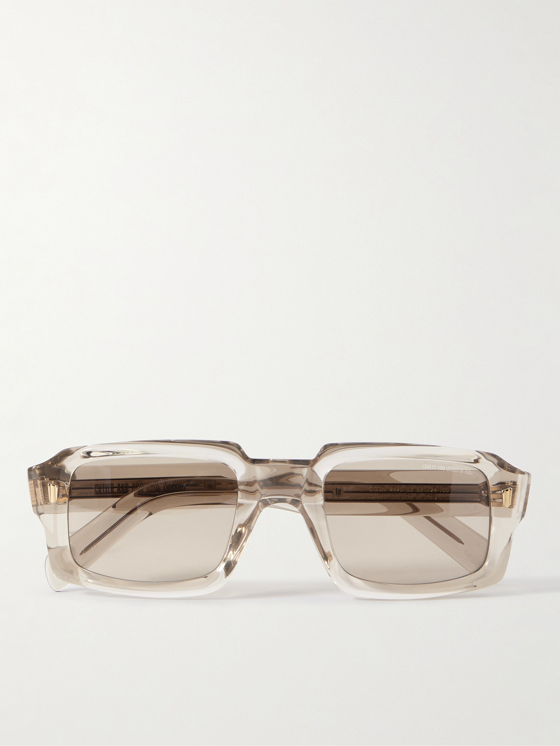 Cutler and Gross Rectangle-Frame Acetate Sunglasses - Men