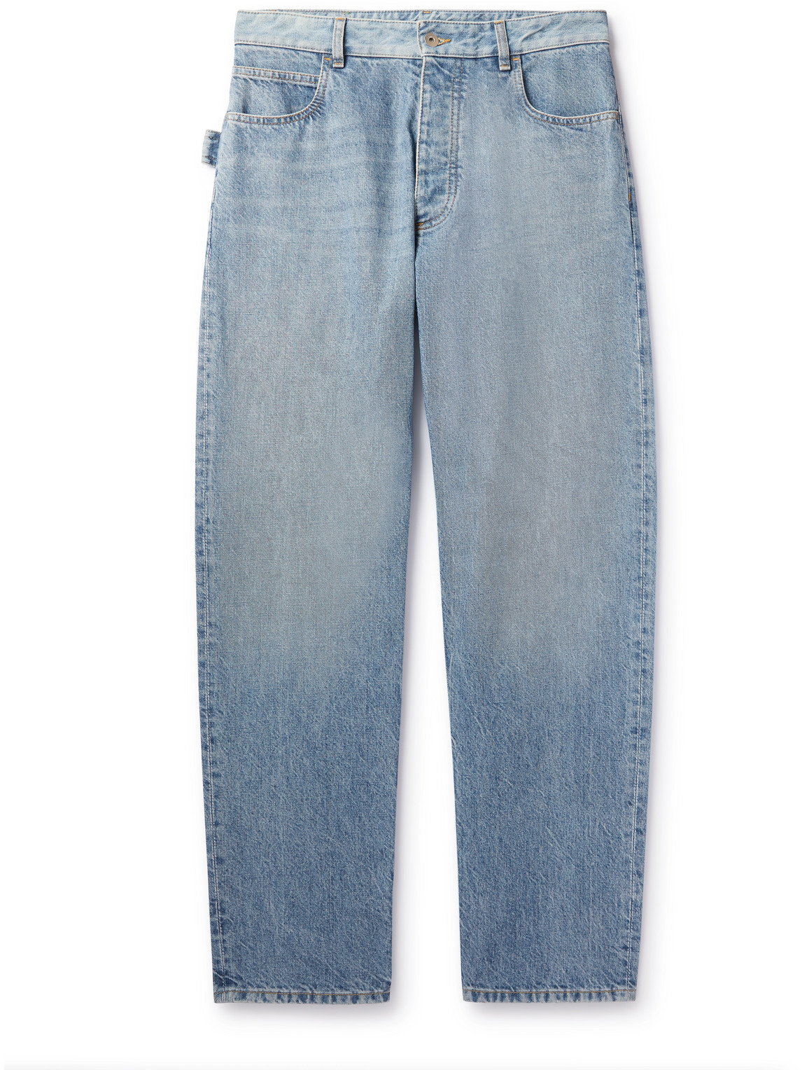 Bottega Veneta Vintage Straight-leg Jeans In Blue