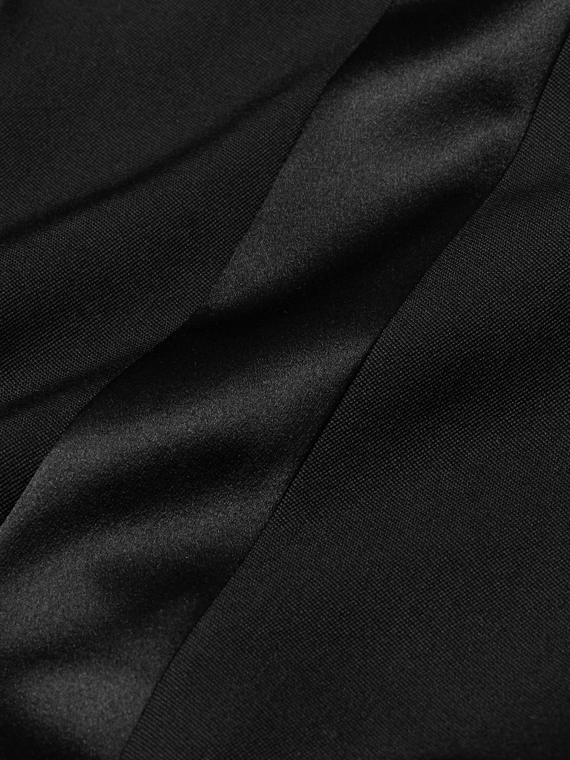 Alexander Mcqueen Black Smoking Trousers