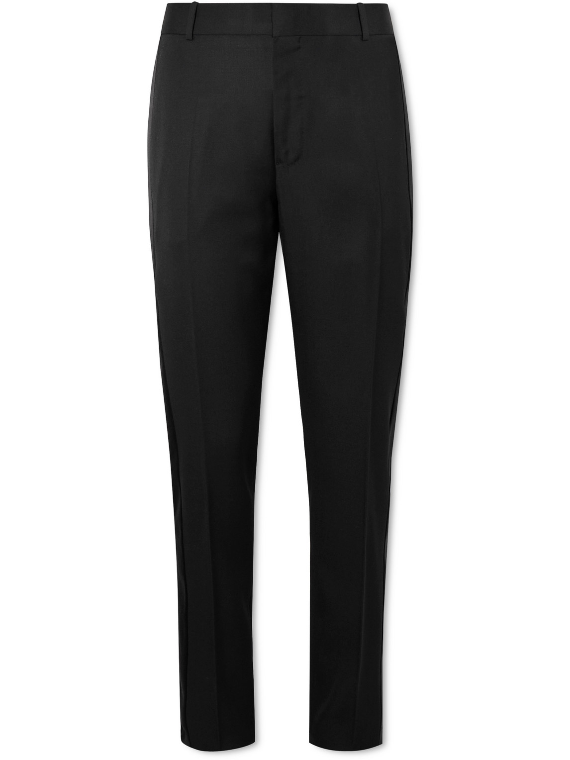 Alexander Mcqueen Black Smoking Trousers