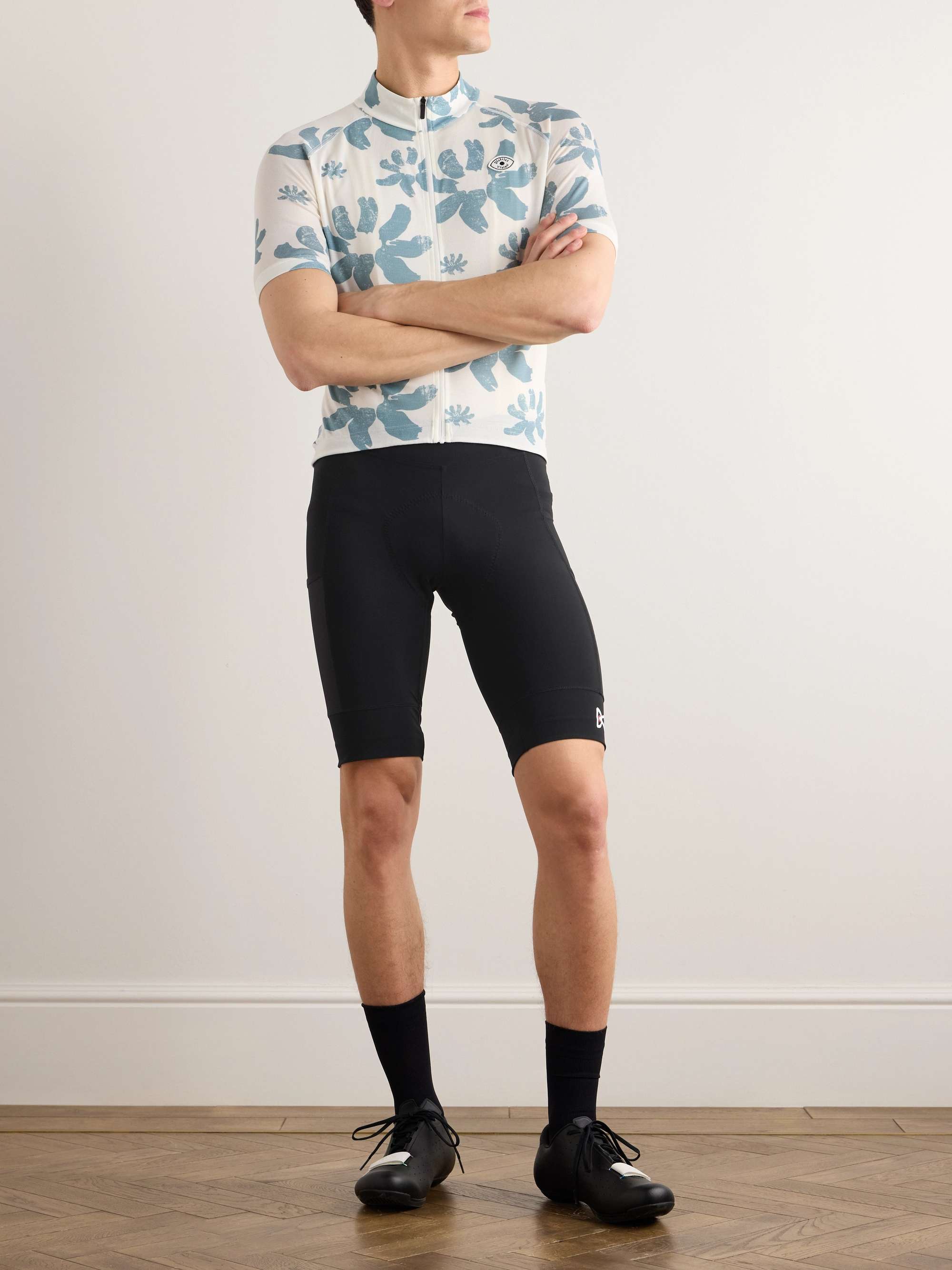 DISTRICT VISION Stretch Recycled-Nylon Cycling Bib Shorts