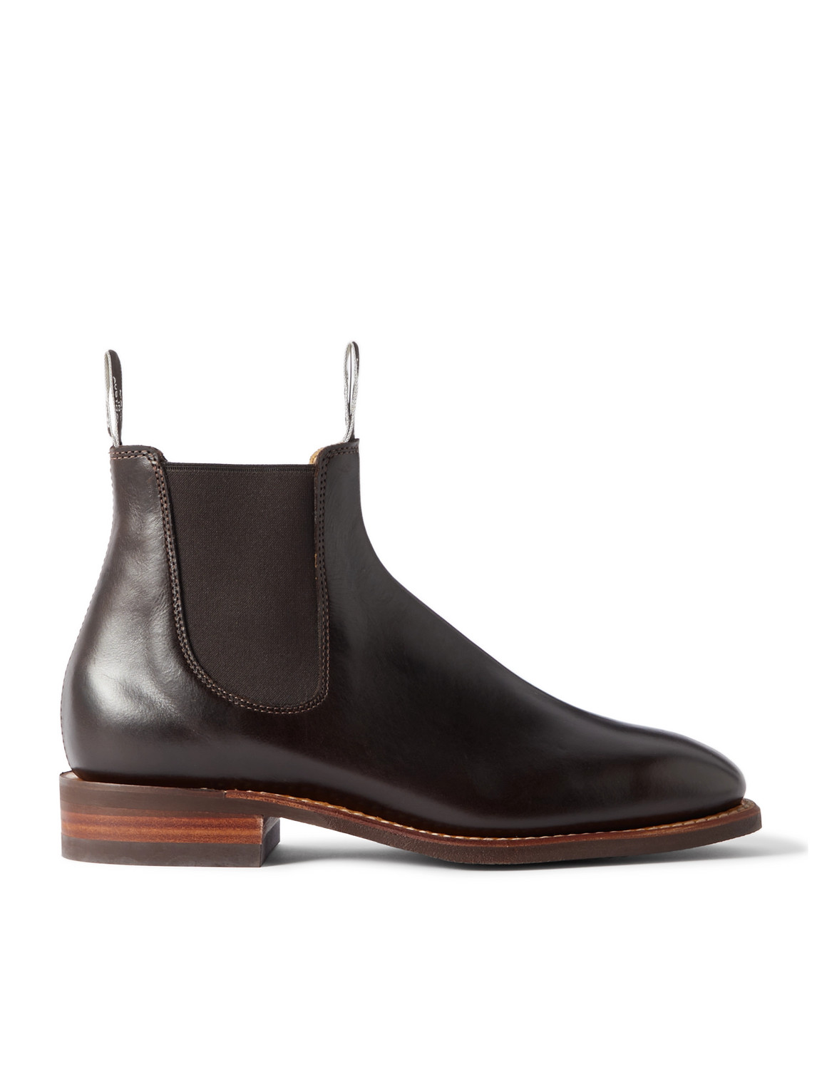 R.m.williams Leather Chelsea Boots In Brown