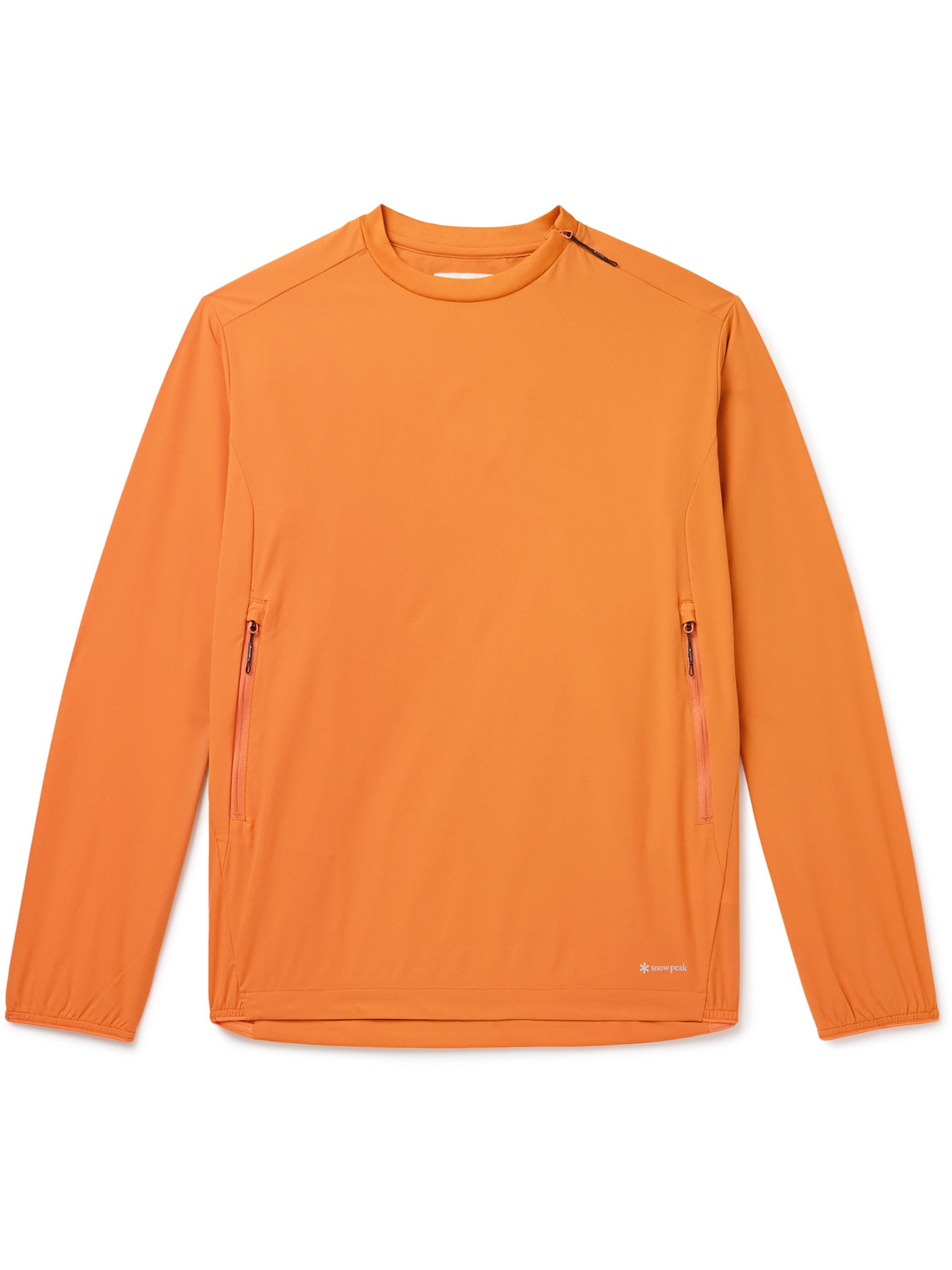 Snow Peak Ripstop Sweatshirt In Orange