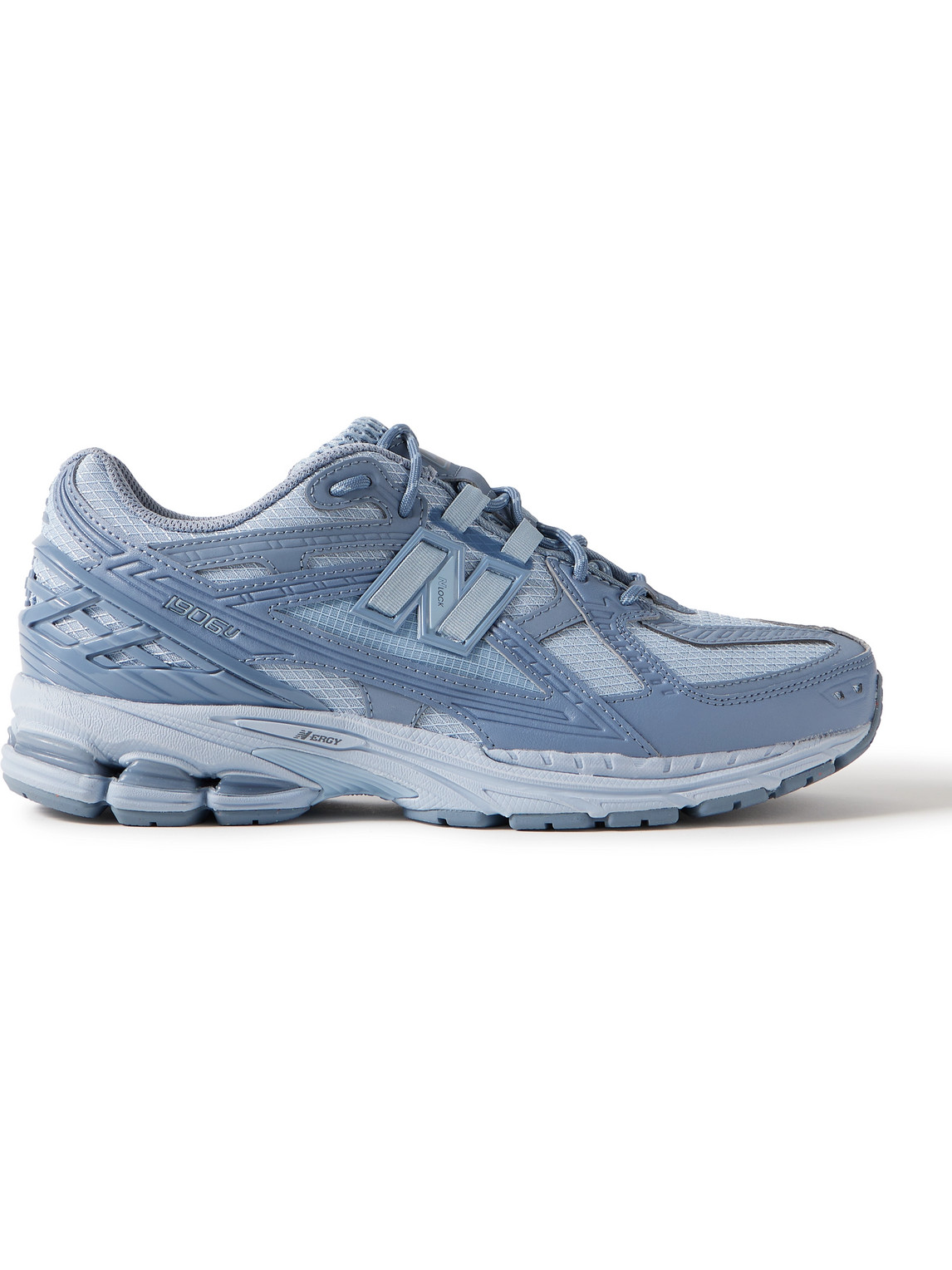 1906 Leather-Trimmed Mesh and Ripstop Sneakers