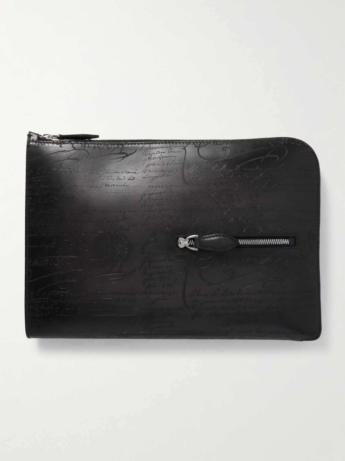 Berluti Nino Scritto Venezia Leather Pouch - Men