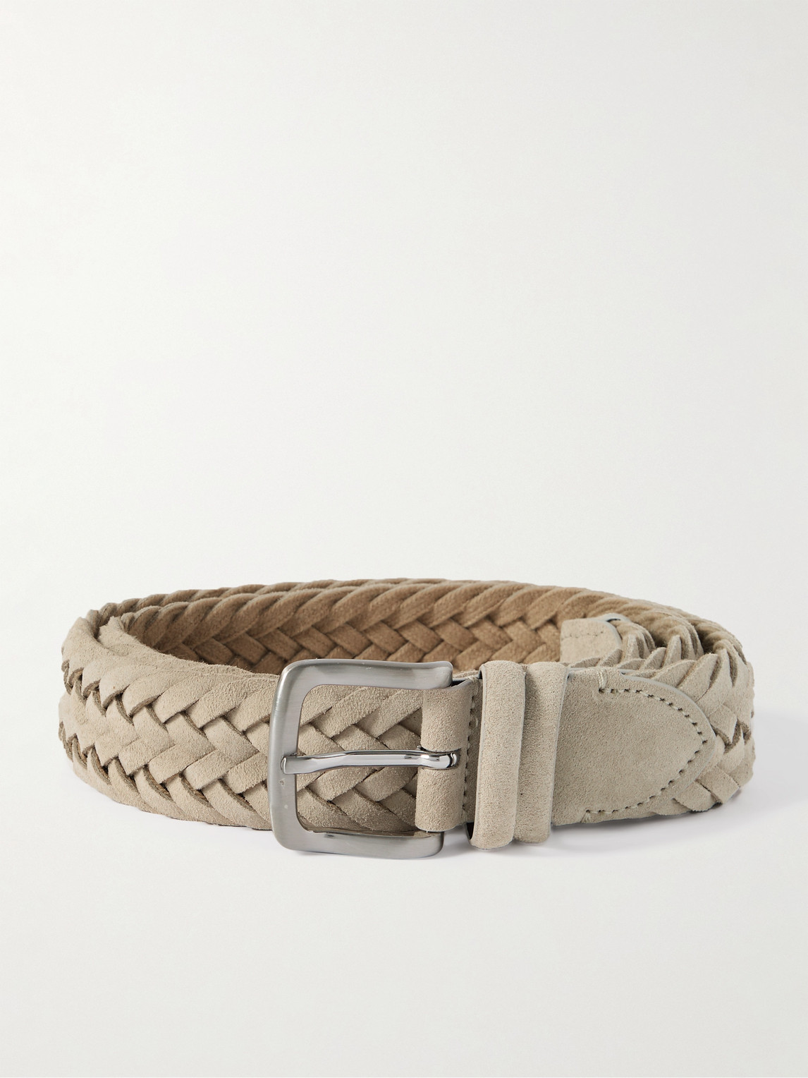 MR P. 3.5 Braided Suede Belt - Men