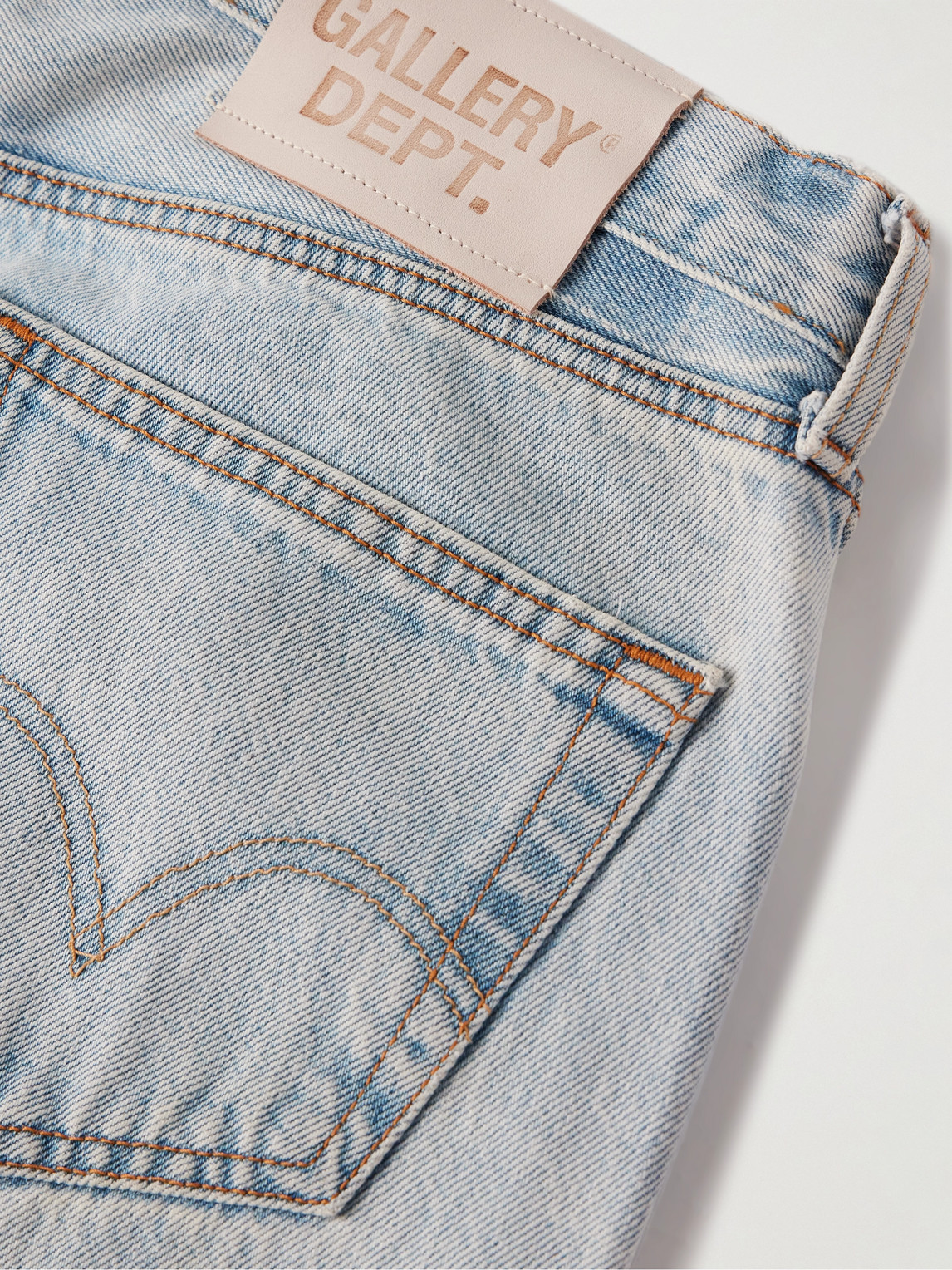 GALLERY DEPT. LA Blvd flared jeans フレアジーンズ アッダメージ加工 GALLERY DEPT. LA Blvd Flared Jeans | Blue | FARFETCH