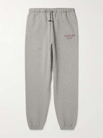 Fear of god grey sweatpants best sale