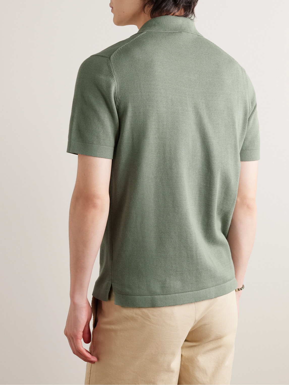  Sid Mashburn - Cotton Shirt - Men - Green - Xxl 