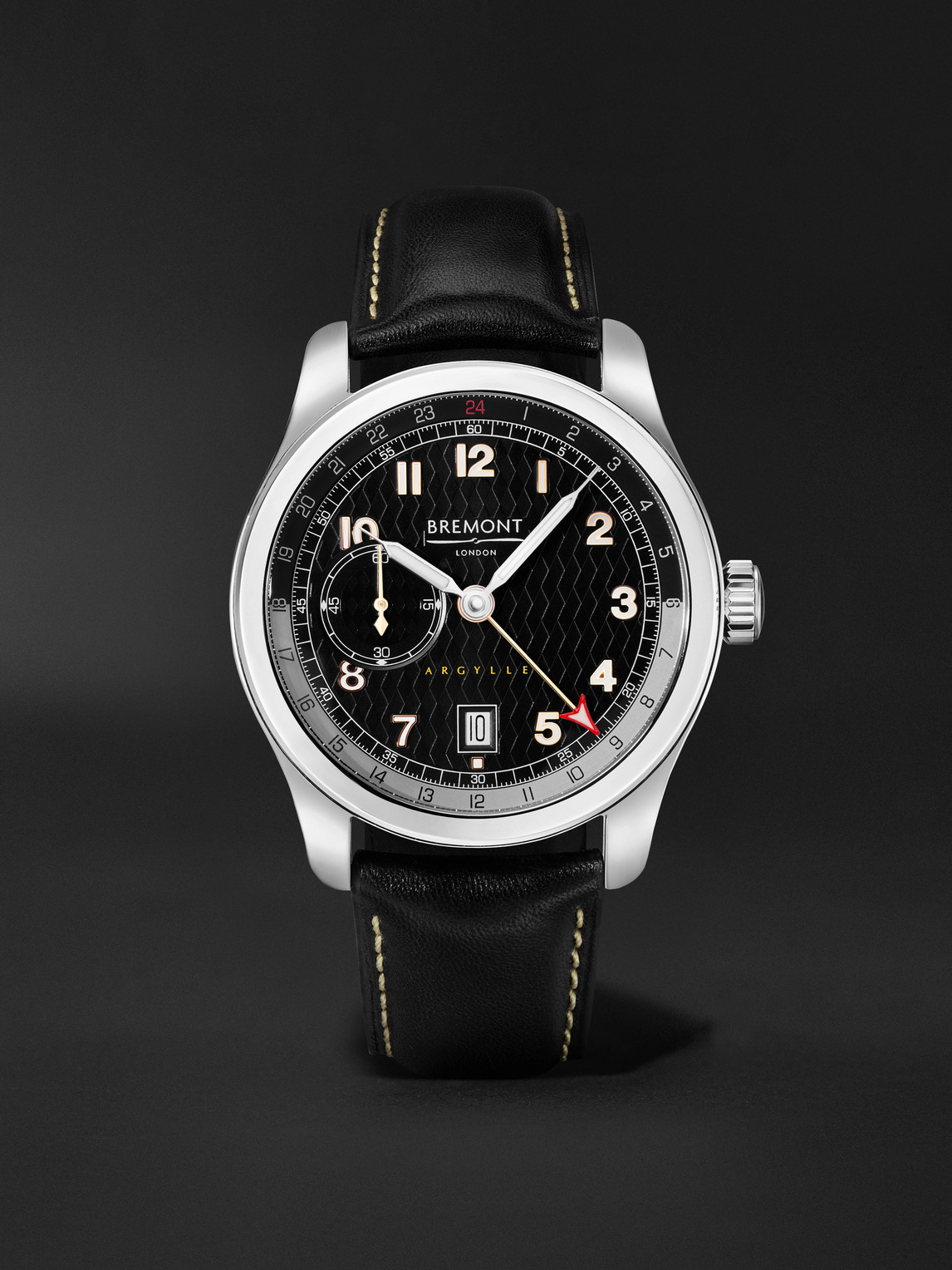 + Argylle Limited Edition Automatic GMT DLC-Coated Stainless Steel, Ref. SOLO43-ARGYLLE-L-S