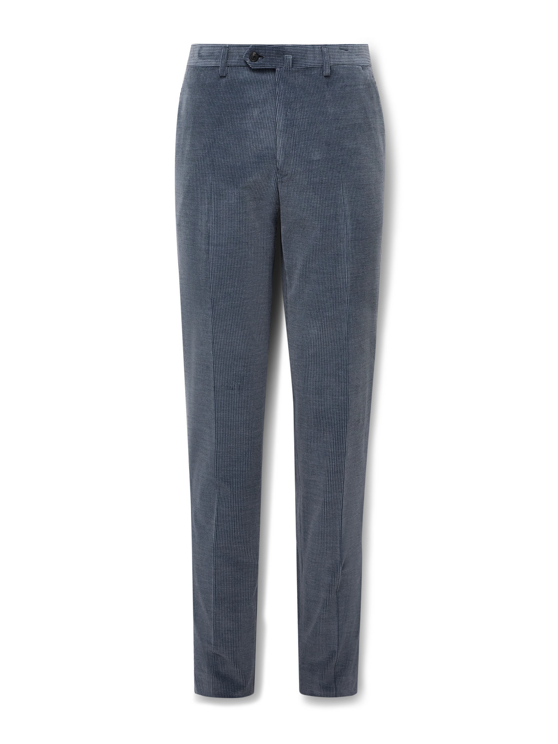 Slim-Fit Cotton-Blend Corduroy Suit Trousers
