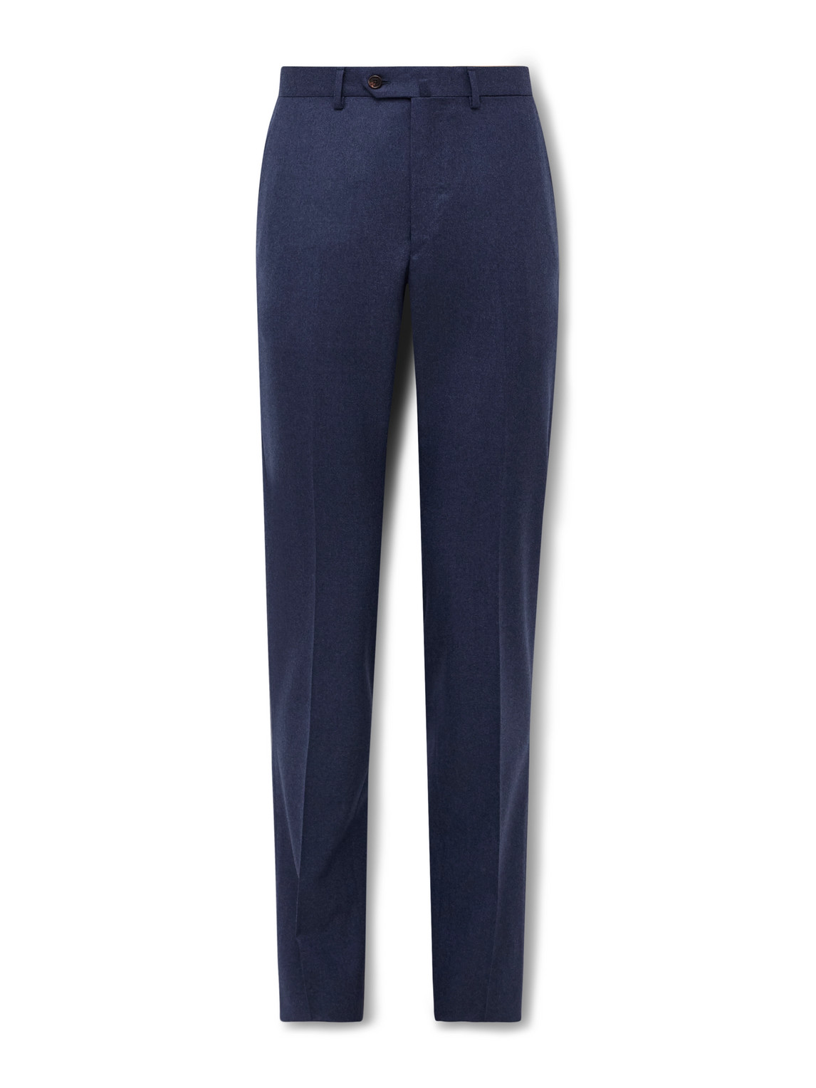 Slim-Fit Wool-Flannel Suit Trousers