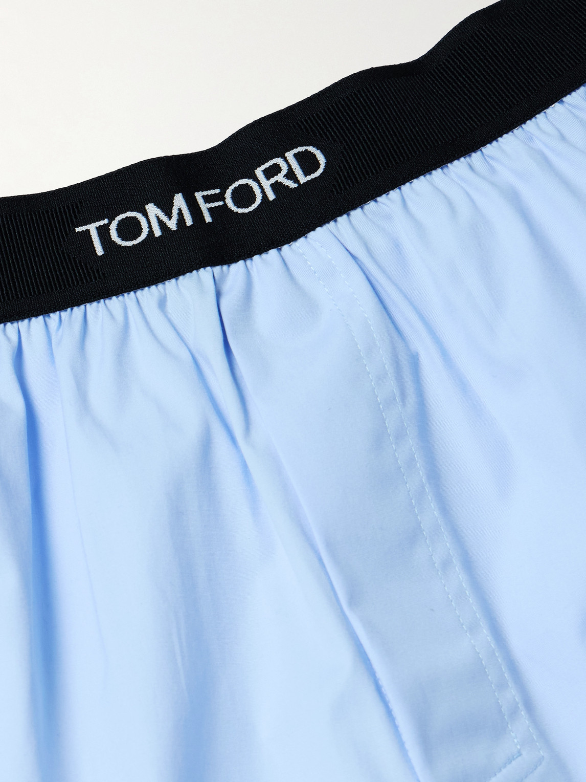 Stretch-Cotton Poplin Boxer