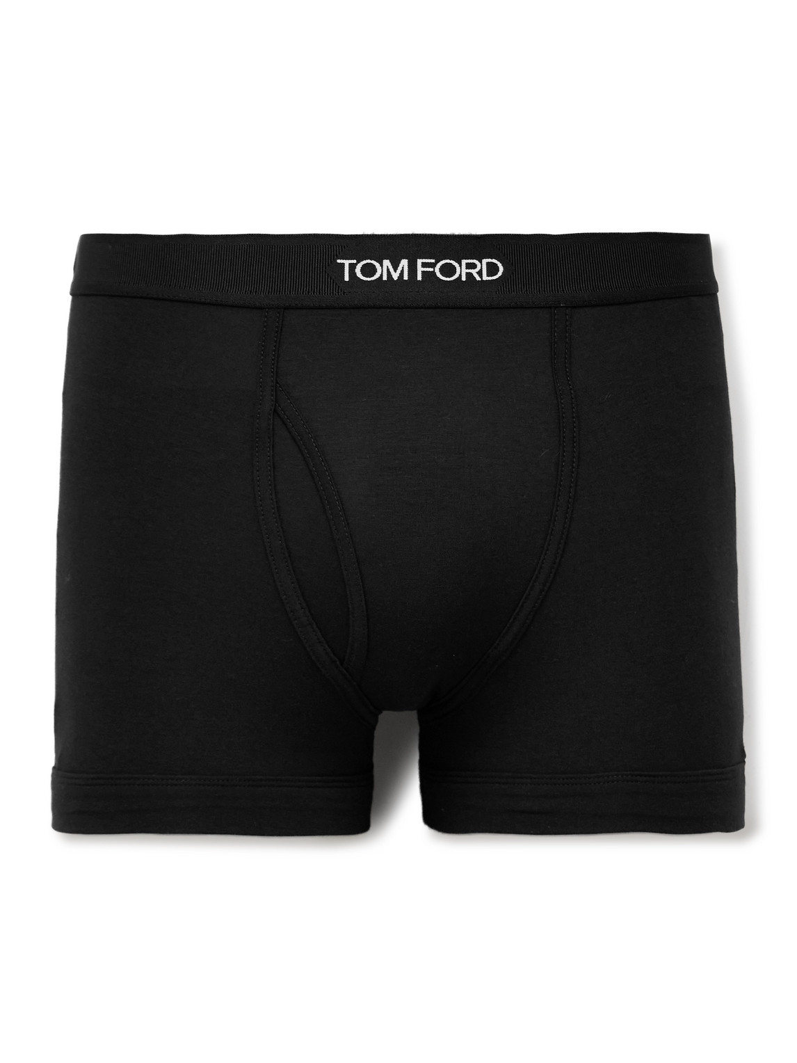 Stretch-Cotton and Modal-Blend Boxer Briefs