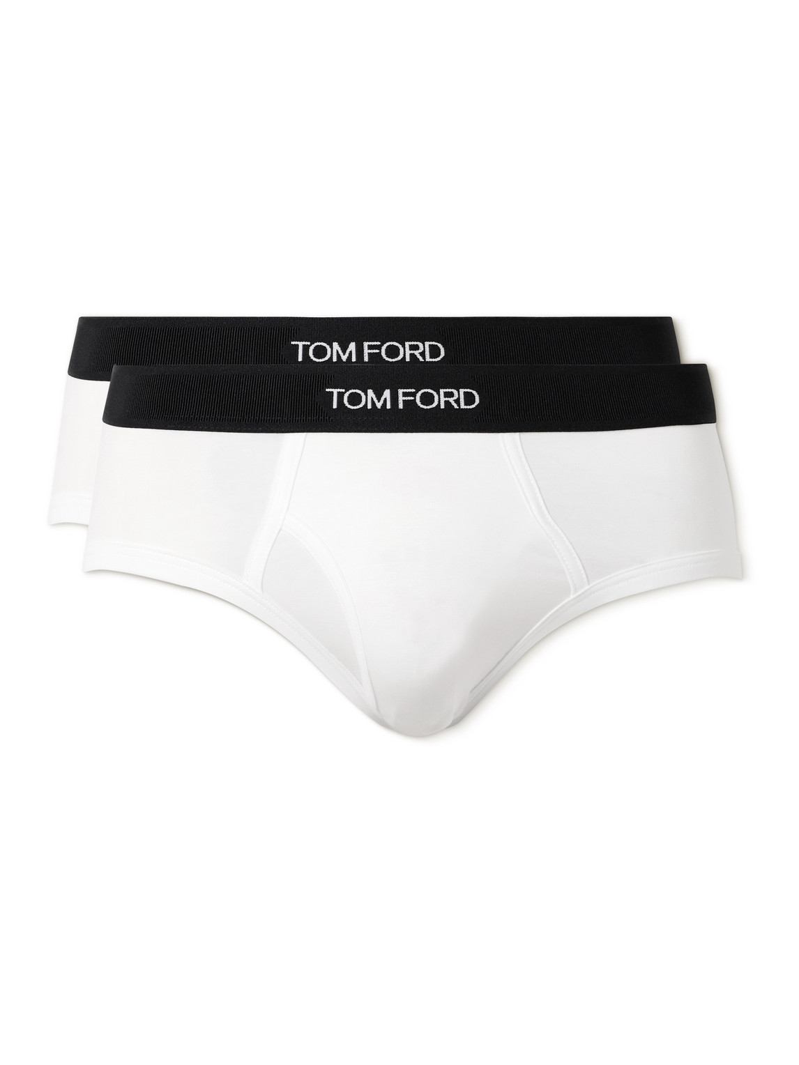 Two-Pack Strech-Cotton and Modal-Blend Briefs