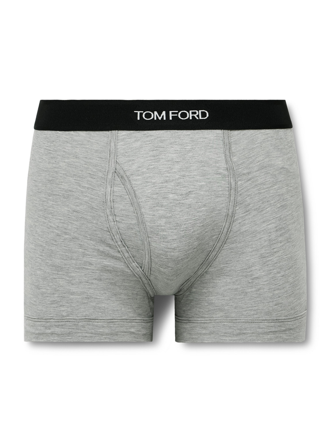 Stretch-Cotton and Modal-Blend Boxer Briefs