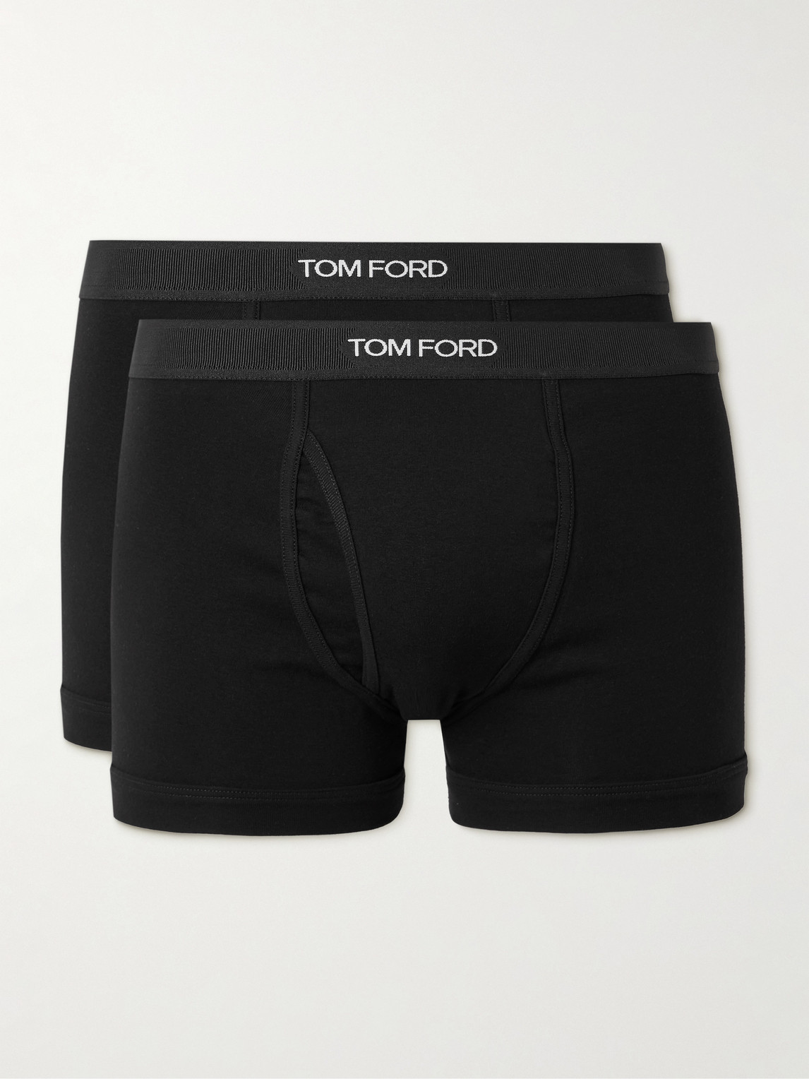 Tom Ford Two-Pack tretch-Cotton Jersey Boxer Briefs - Men