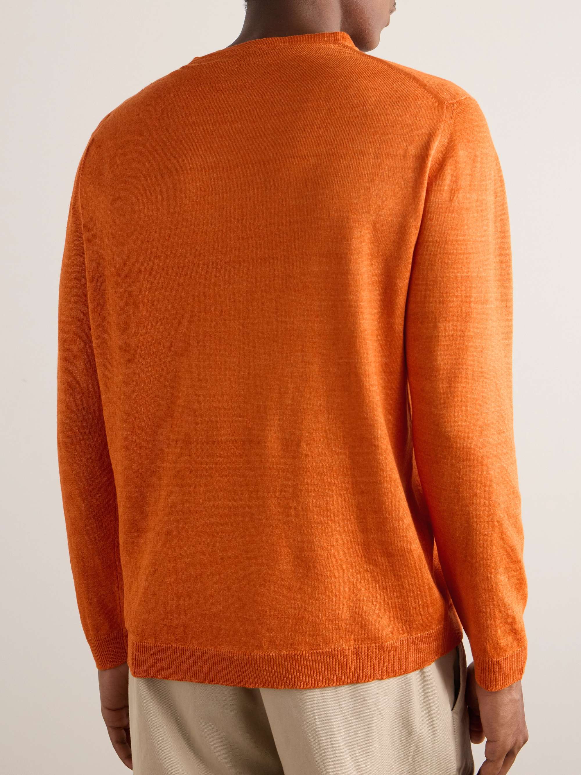ANDERSON & SHEPPARD 리넨 스웨터