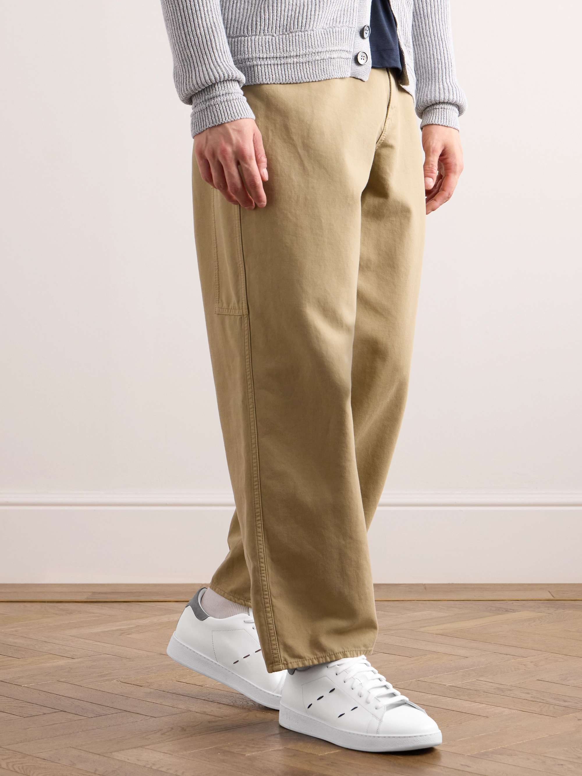 2024aw新作 ファッション kiton デニムパンツ カーキ