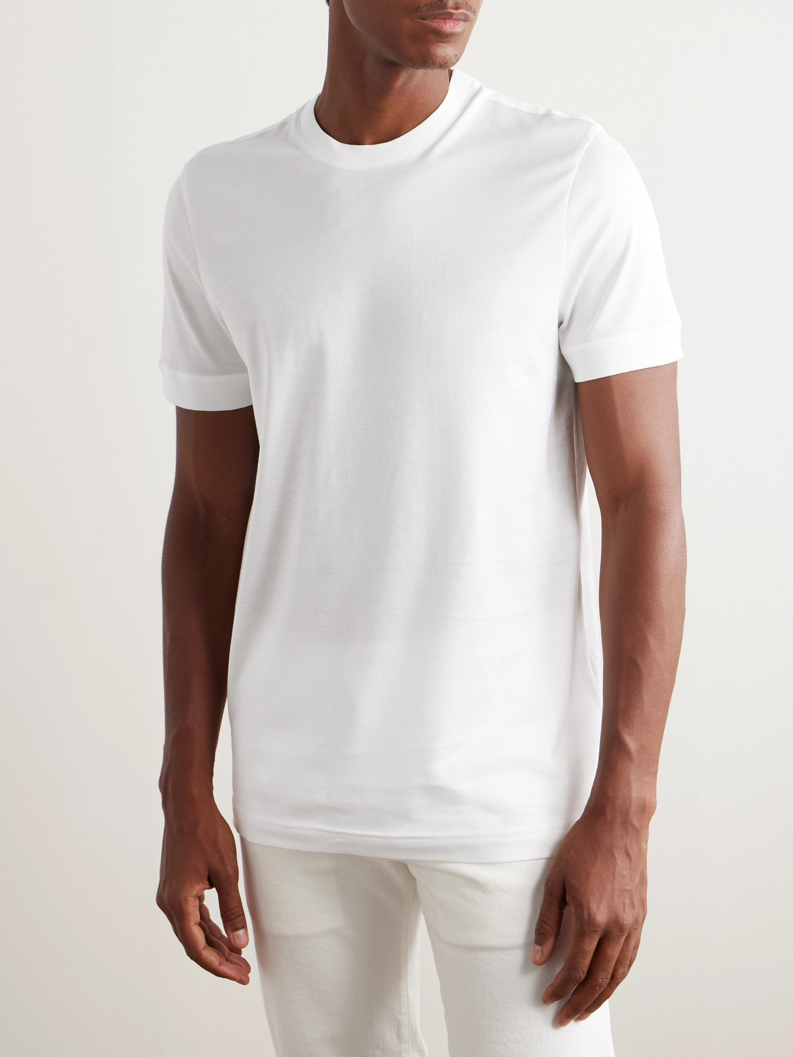 Kiton Cotton-Jersey T-hirt - Men