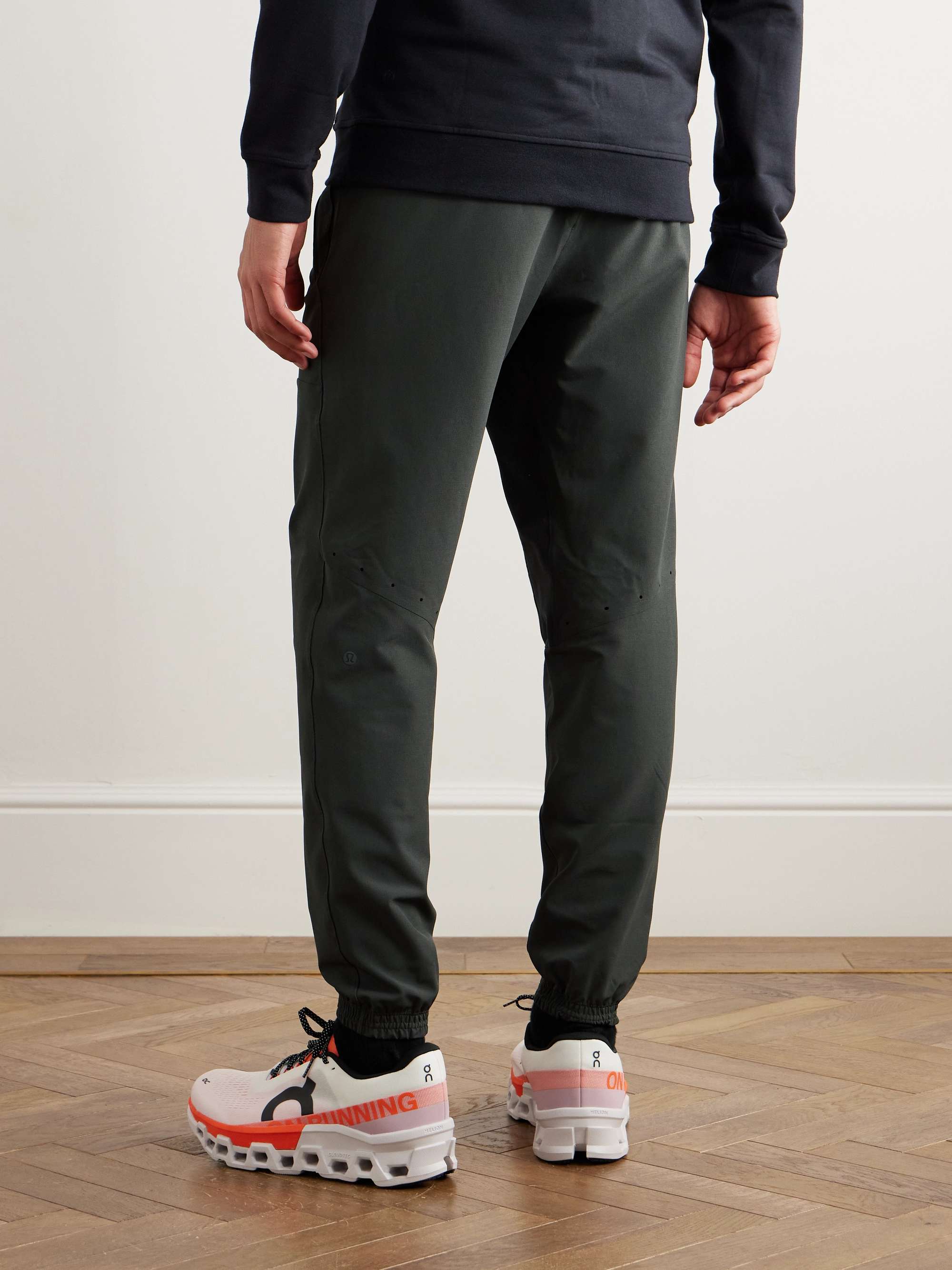 LULULEMON License to Train Tapered Recycled Stretch-Shell Track Pants