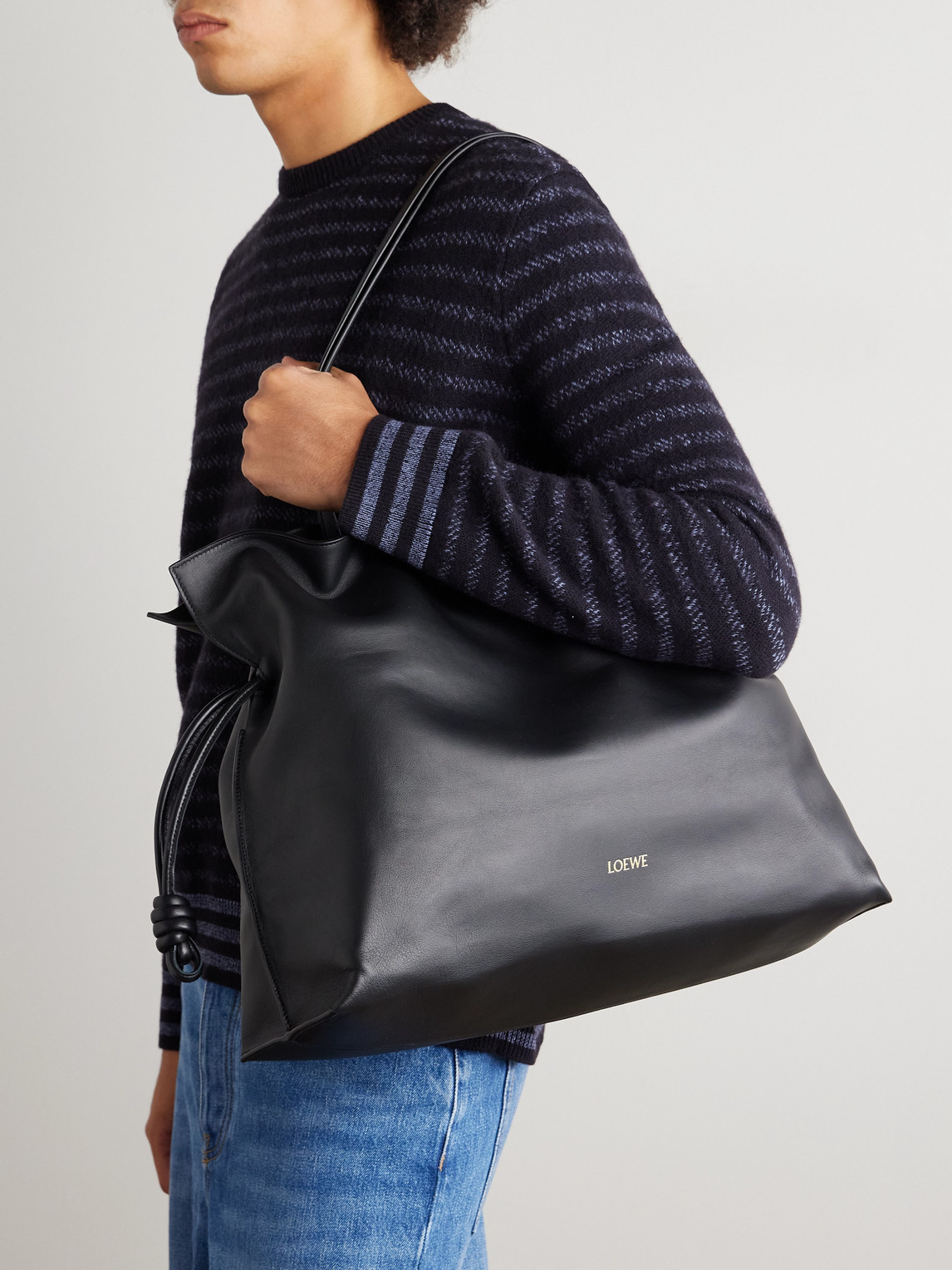 XL Flamenco Leather Tote Bag — 2