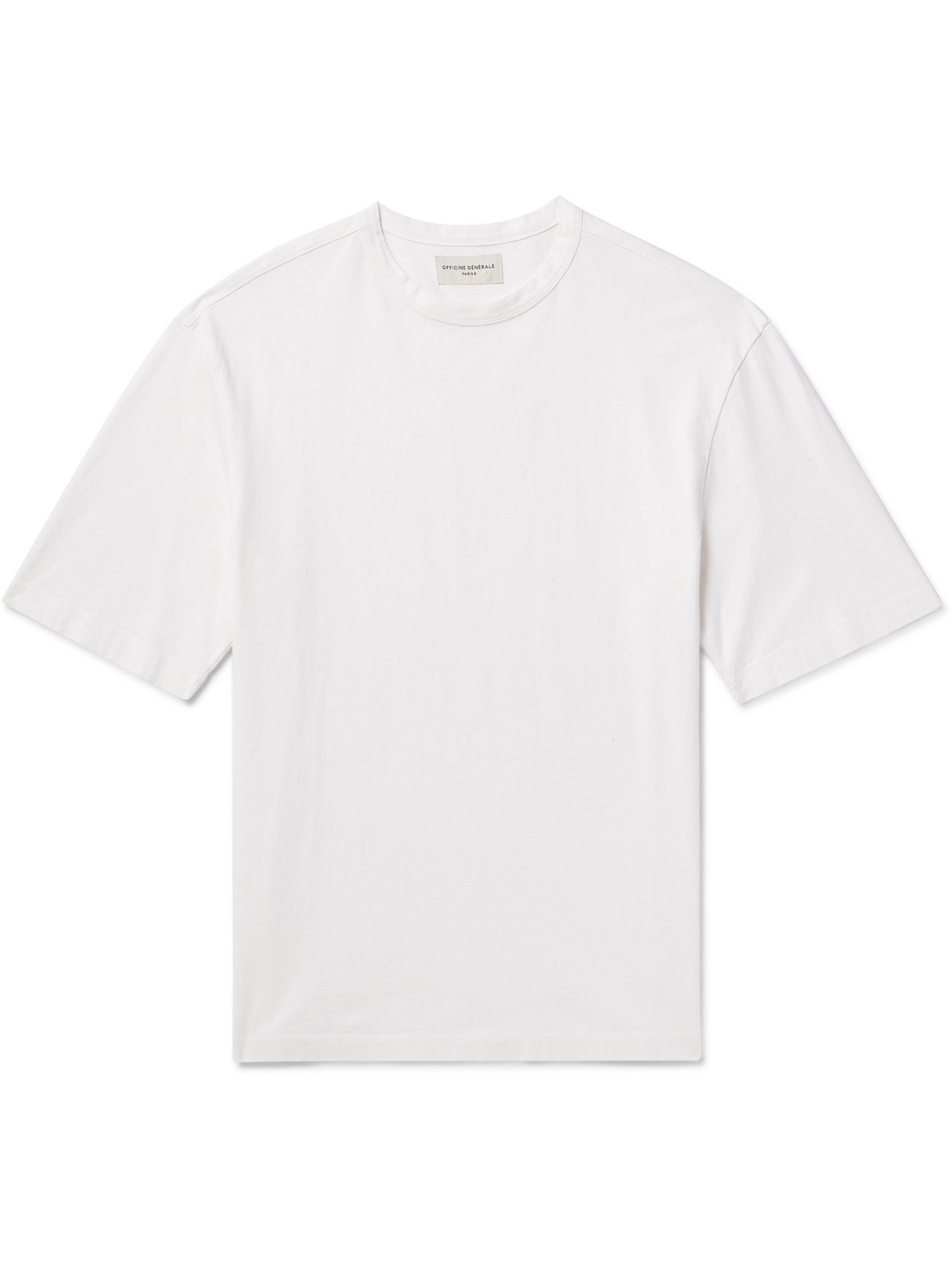 Officine Générale Benny Cotton-Jersey T-Shirt