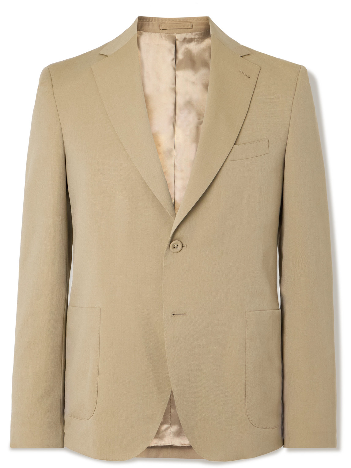 Officine Générale Virgin Wool-Twill Suit Jacket