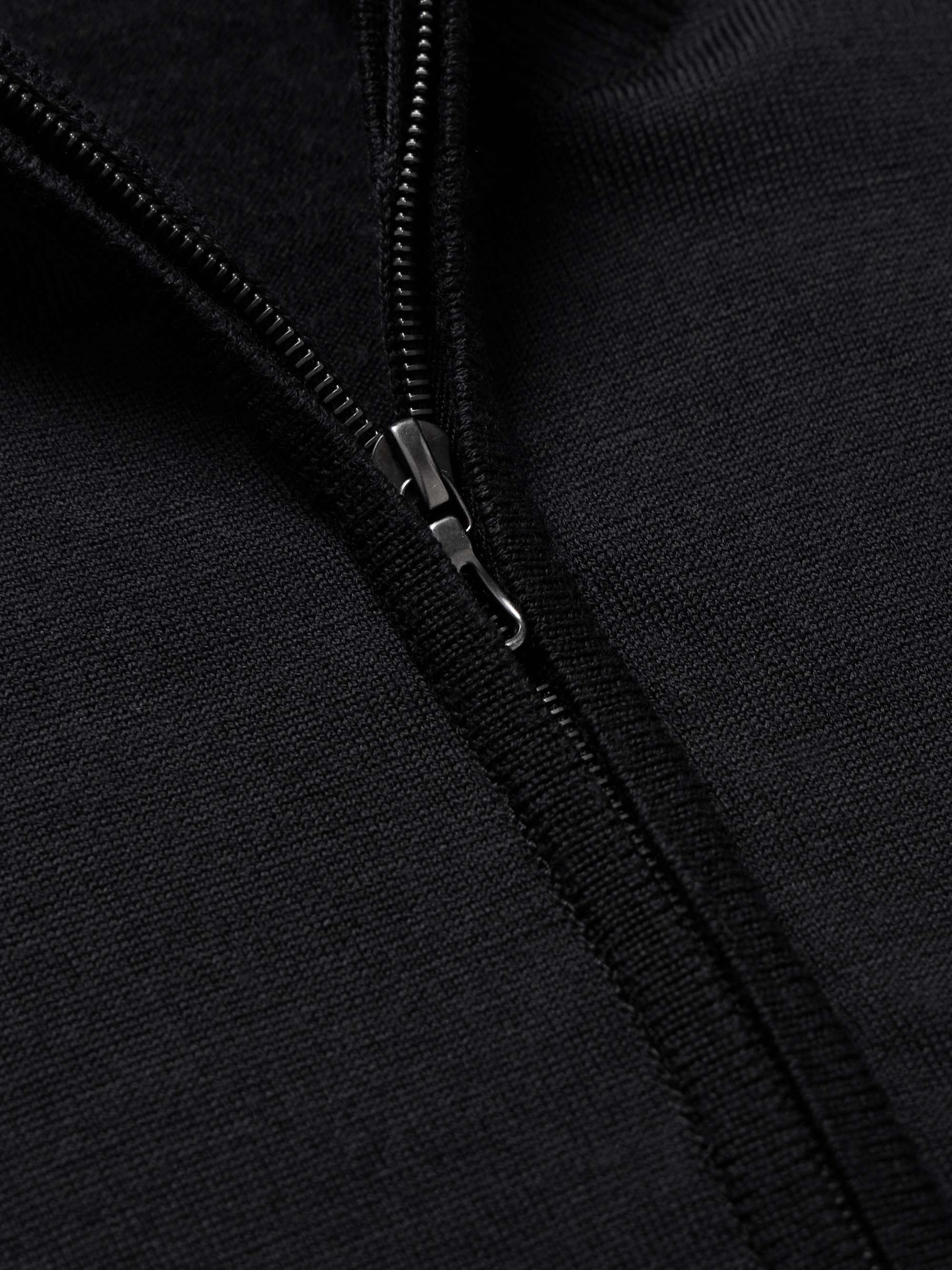 JOHN SMEDLEY Slim-Fit Wool-Jersey Sweatshirt