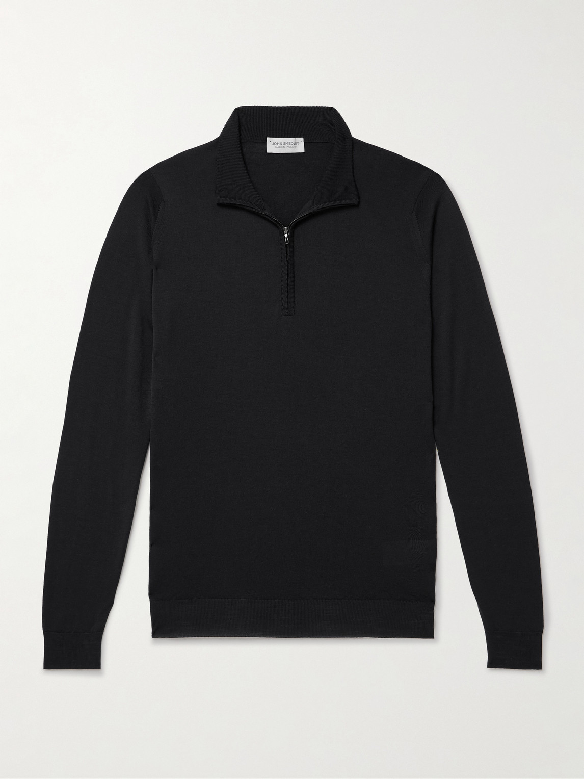 John Smedley lim-Fit Merino Wool Half-Zip weater - Men
