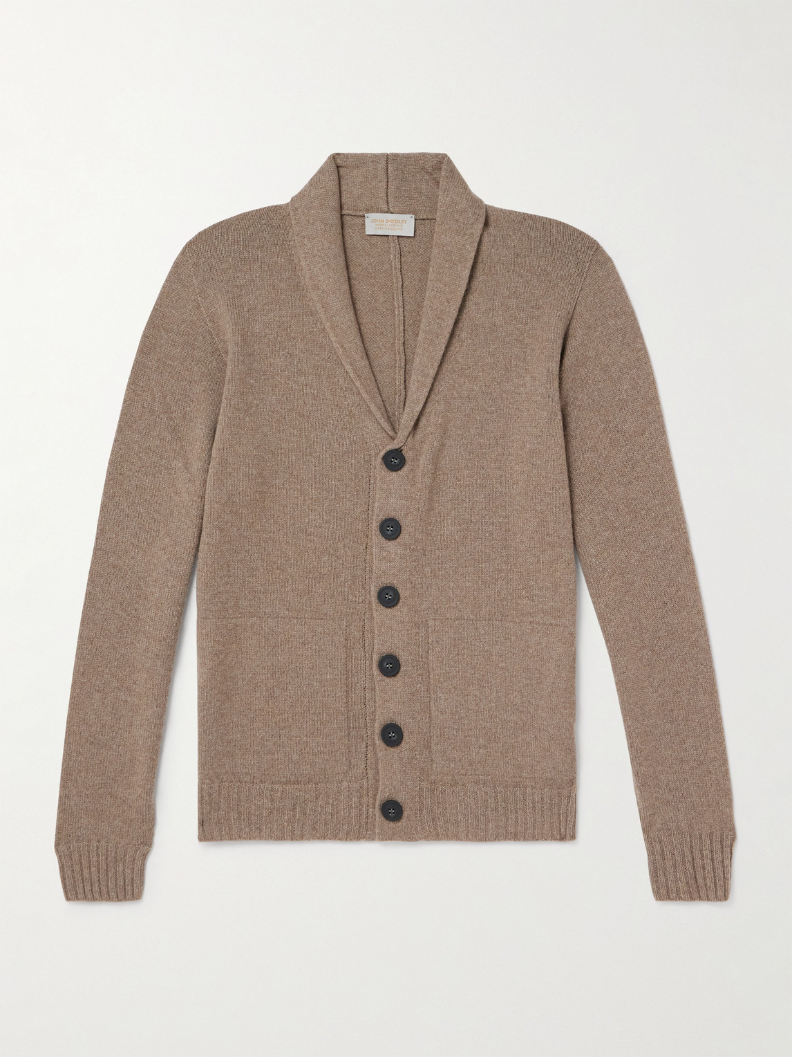 John Smedley Rockford hawl-Collar Recycled-Cashmere and Merino Wool-Blend Cardigan - Men