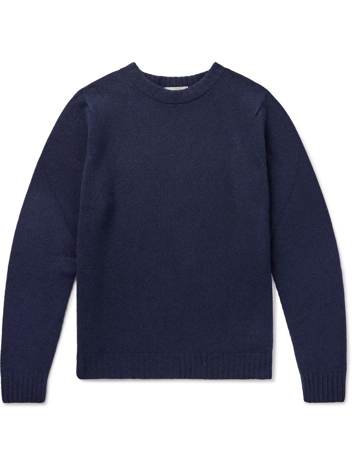 John Smedley Norfolk Recycled-cashmere And Merino Wool-blend Sweater In Blue