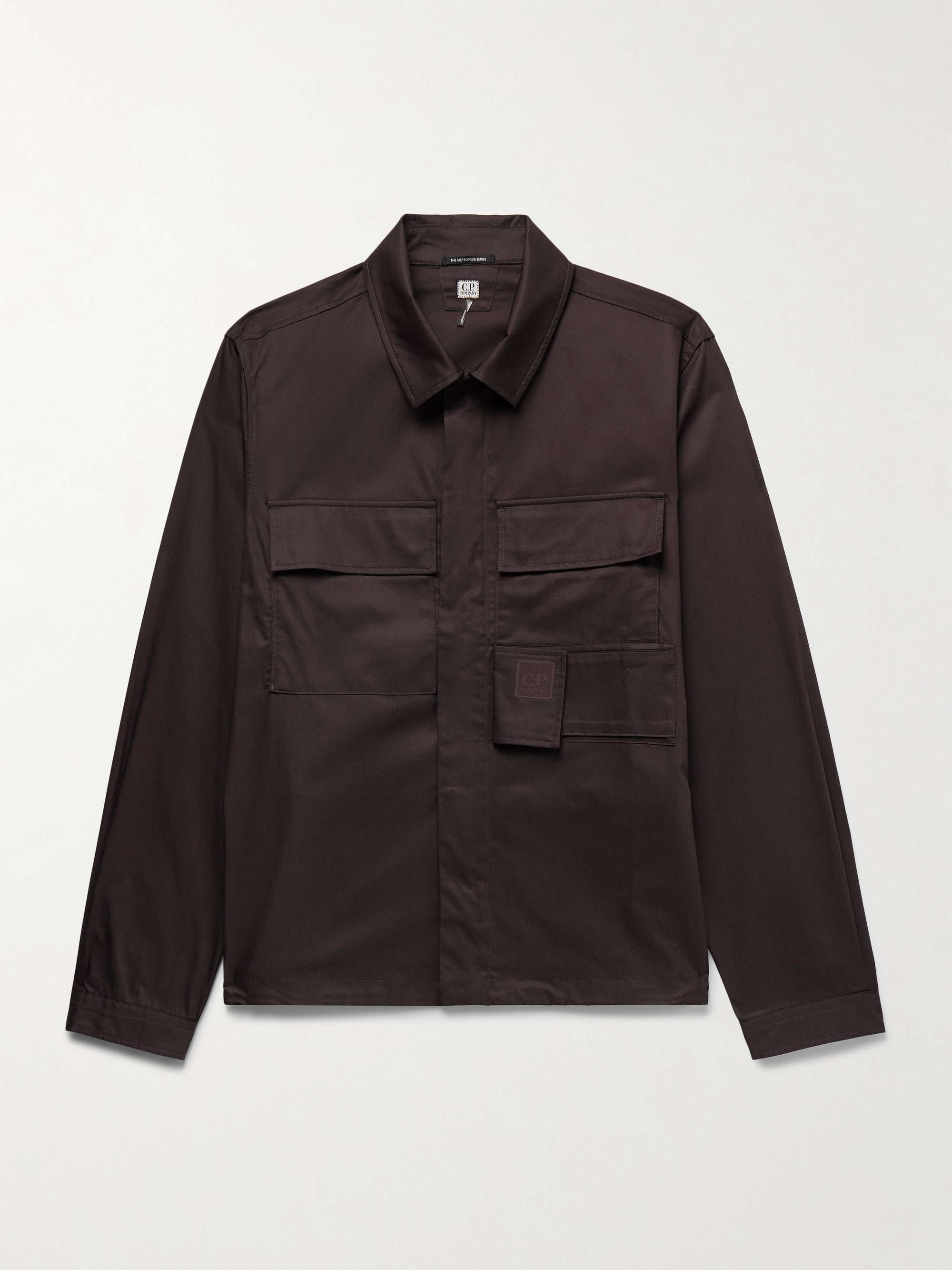 Cp company gabardine overshirt deals