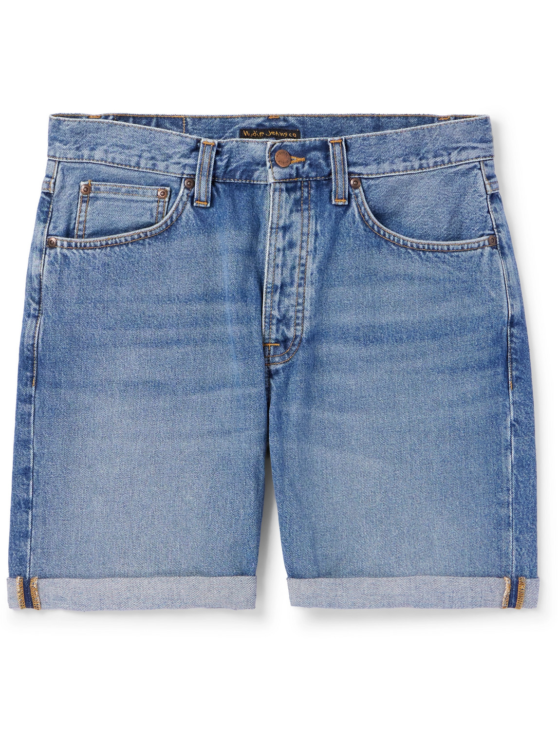 Josh Straight-Leg Denim Shorts