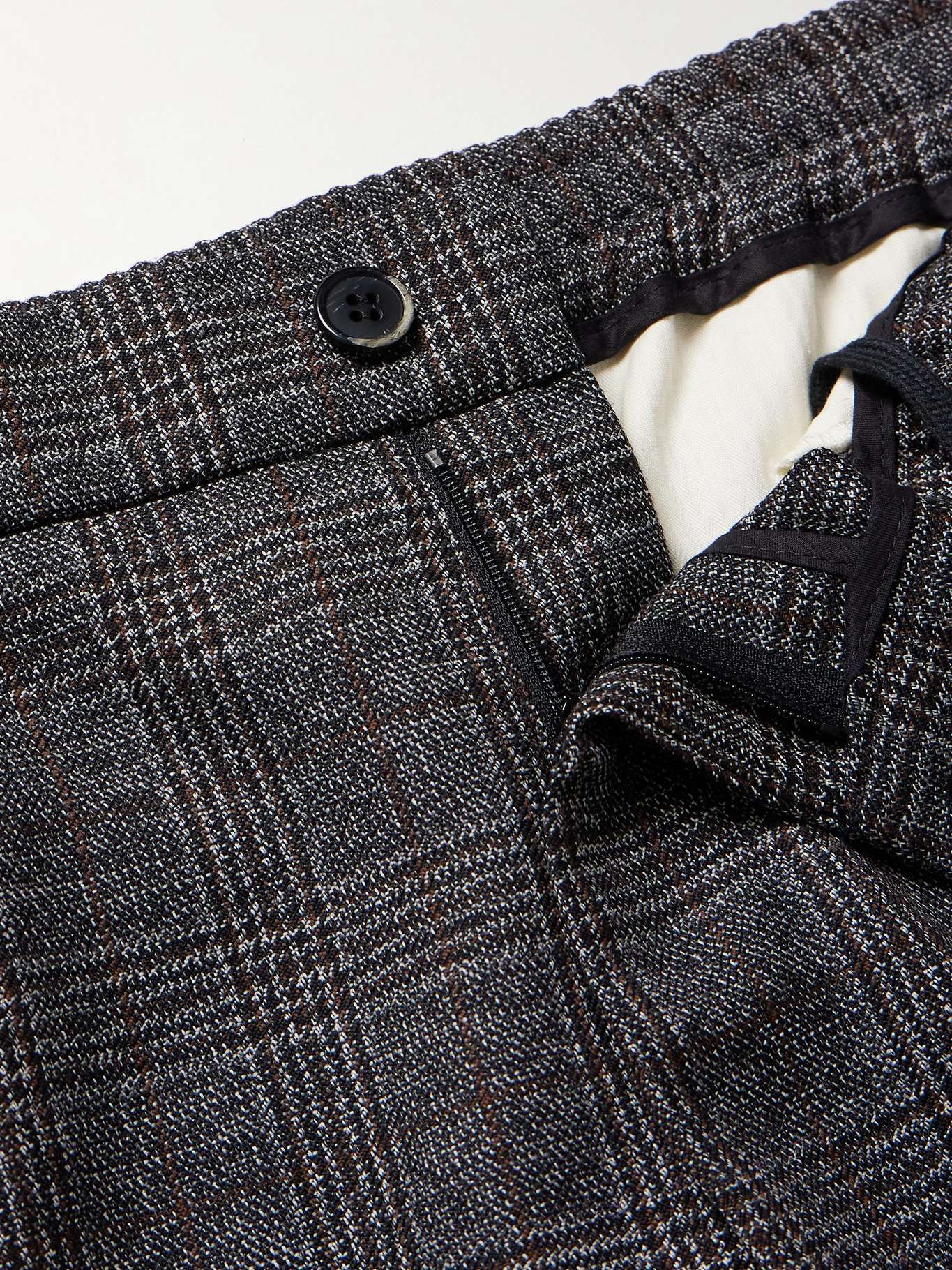 Pure Wool Tapered Trousers