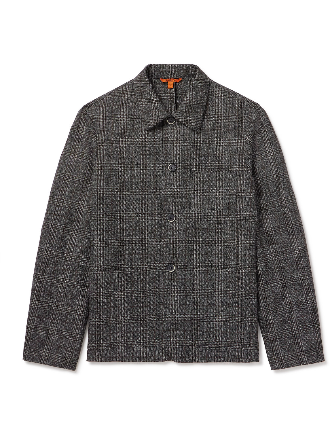 Checked Virgin Wool Jacket