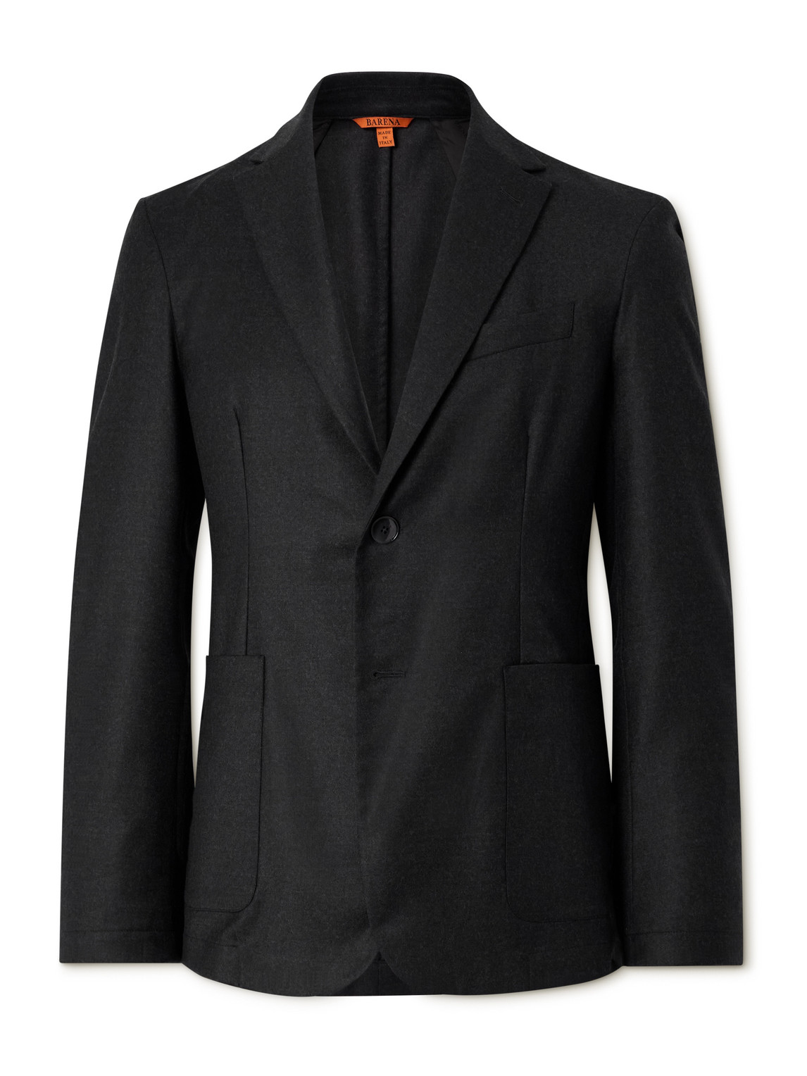 Borgo Stretch-Wool Flannel Suit Jacket