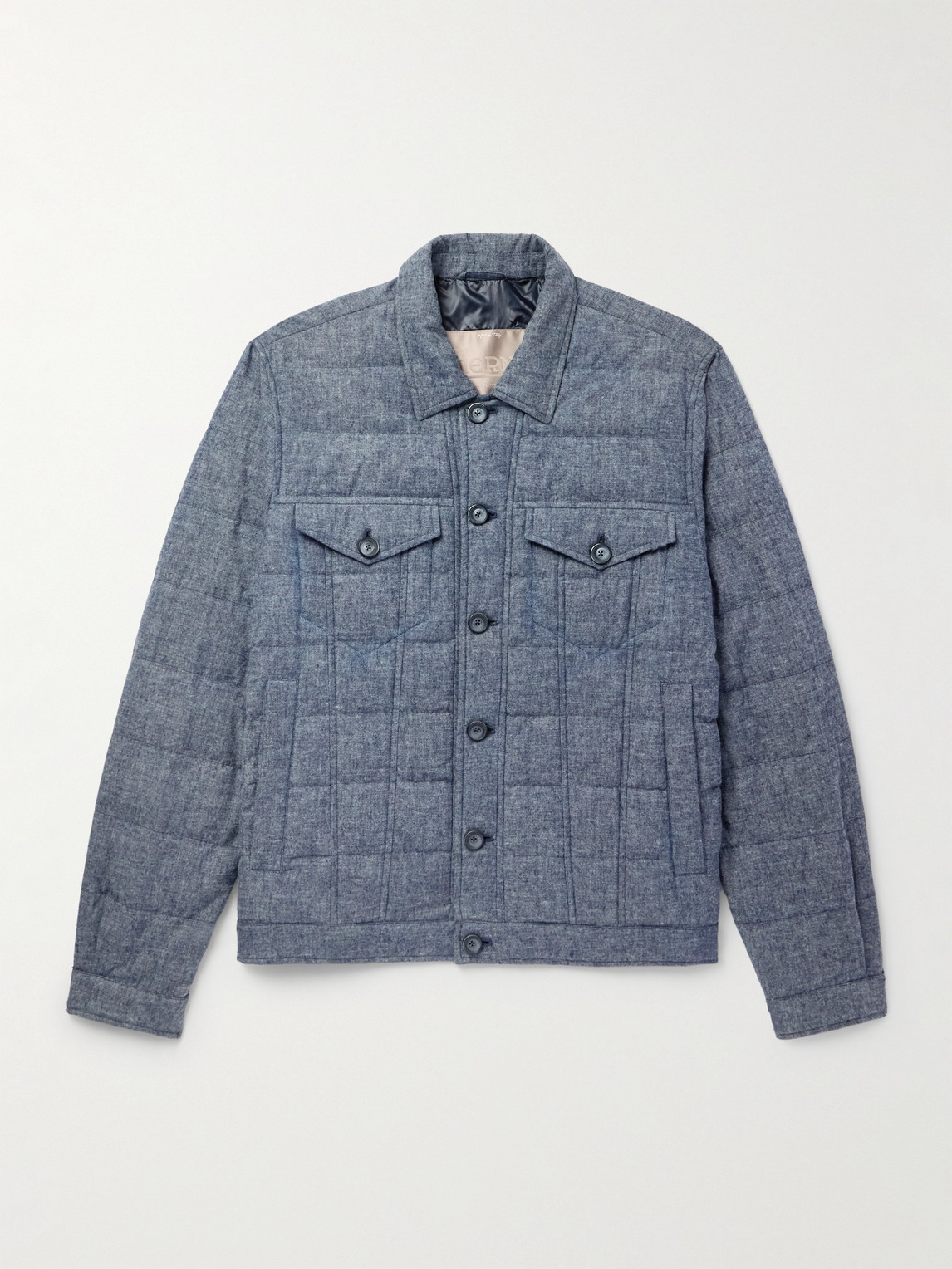 Herno – Quilted Cotton Down Jacket