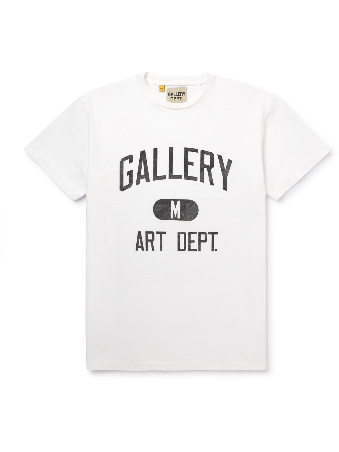 Gallery Dept. Logo-print Cotton T-shirt In White