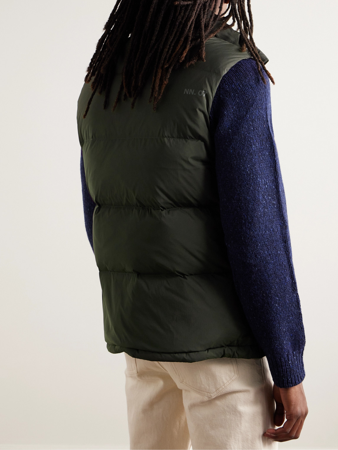 NN07 MATTHEW 8245 QUILTED RECYCLED-SHELL DOWN GILET