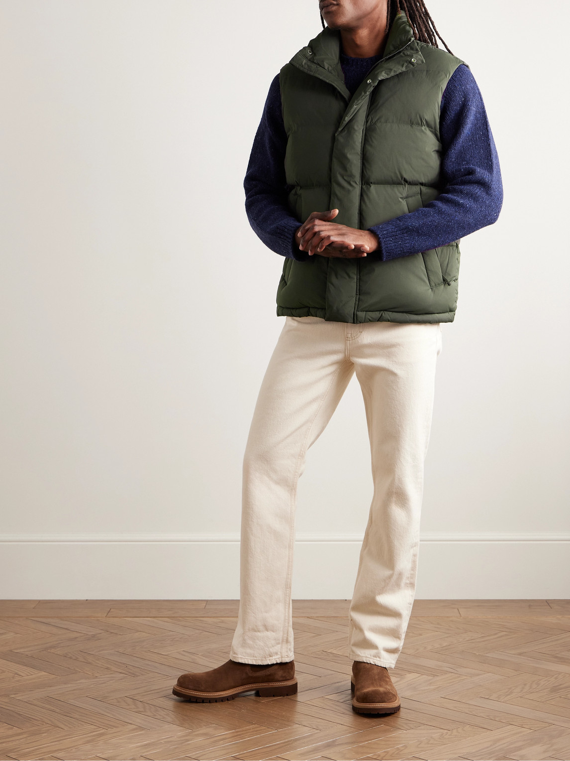 NN07 MATTHEW 8245 QUILTED RECYCLED-SHELL DOWN GILET