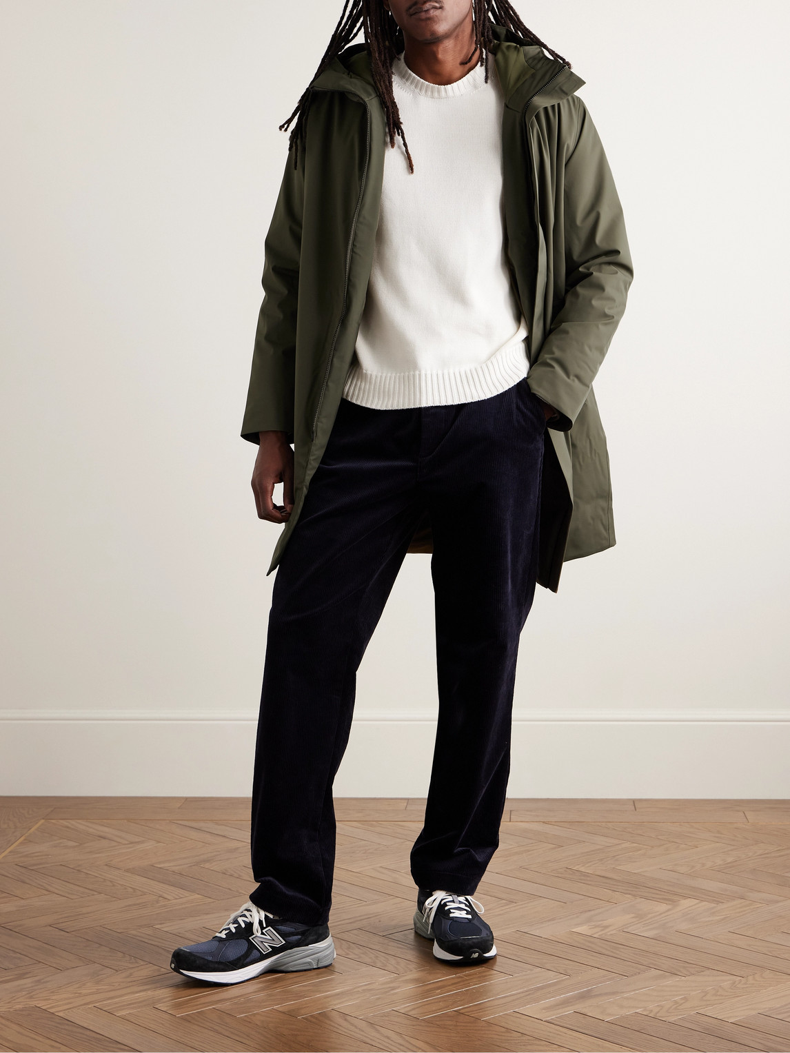 Shop Nn07 Knox 8240 Recycled-shell Hooded Jacket In Green