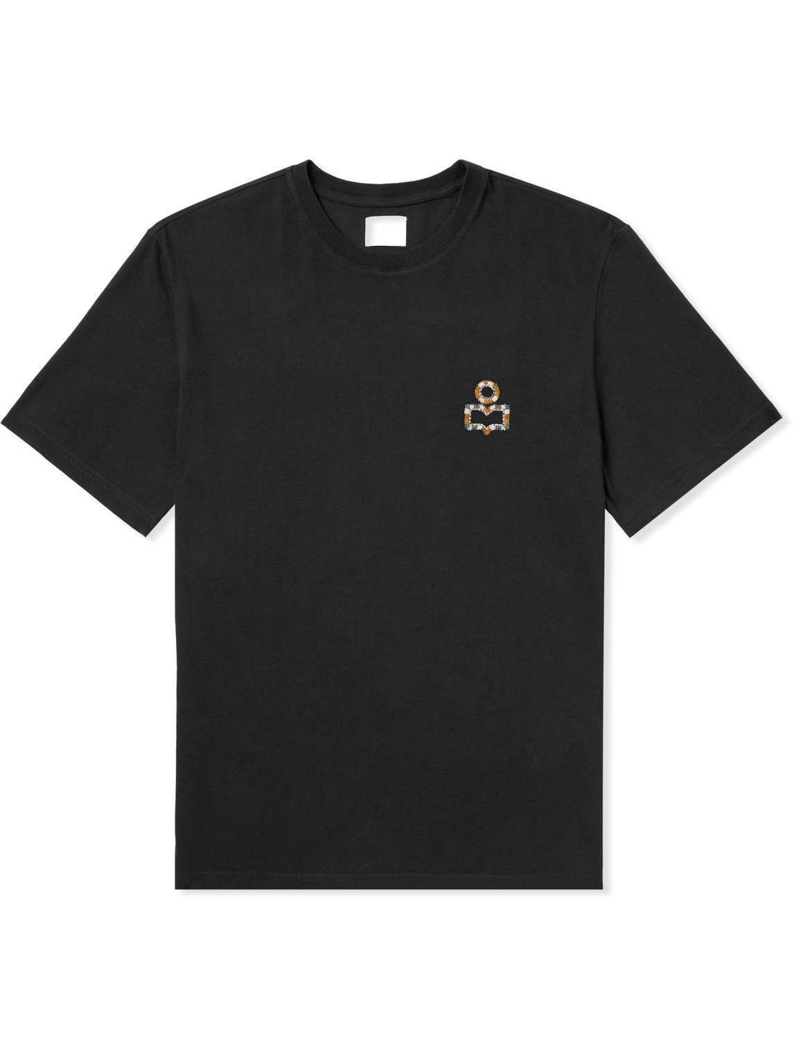 Hugo Logo-Embroidered Cotton-Jersey T-Shirt